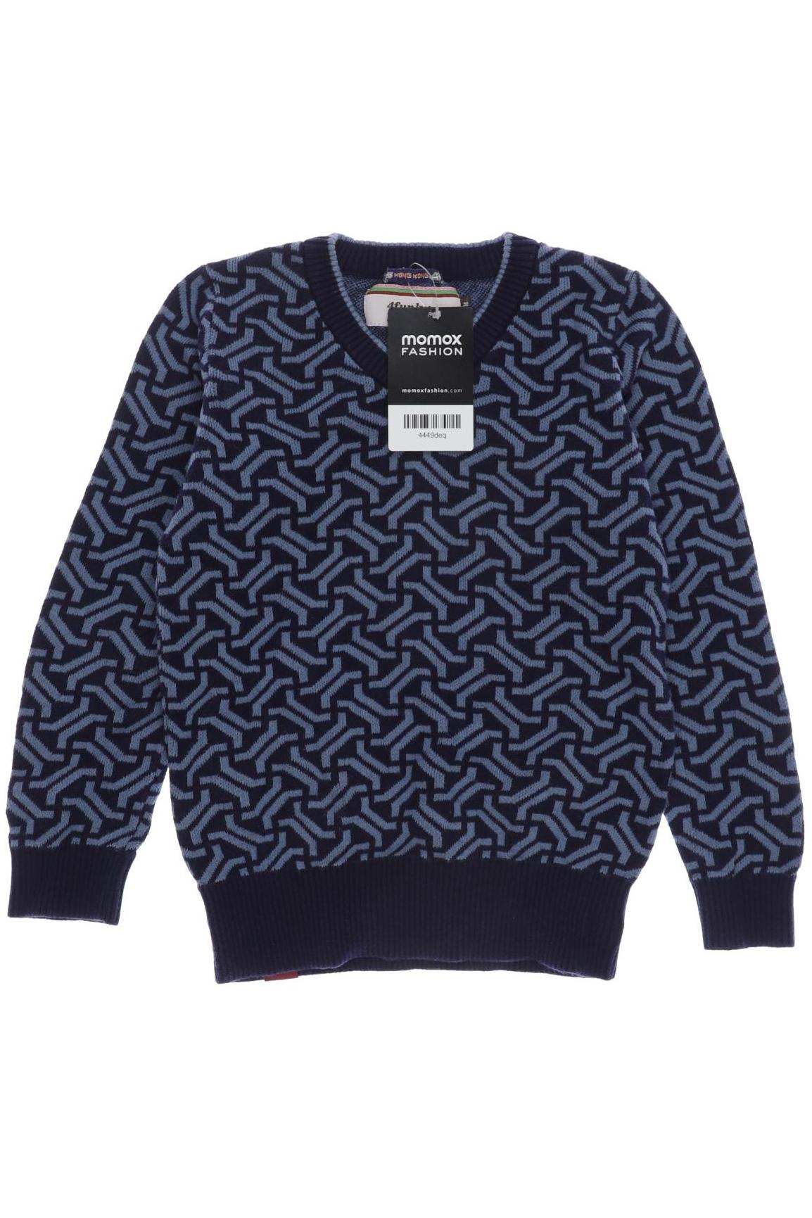 

4funkyflavours Herren Pullover, marineblau, Gr. 110