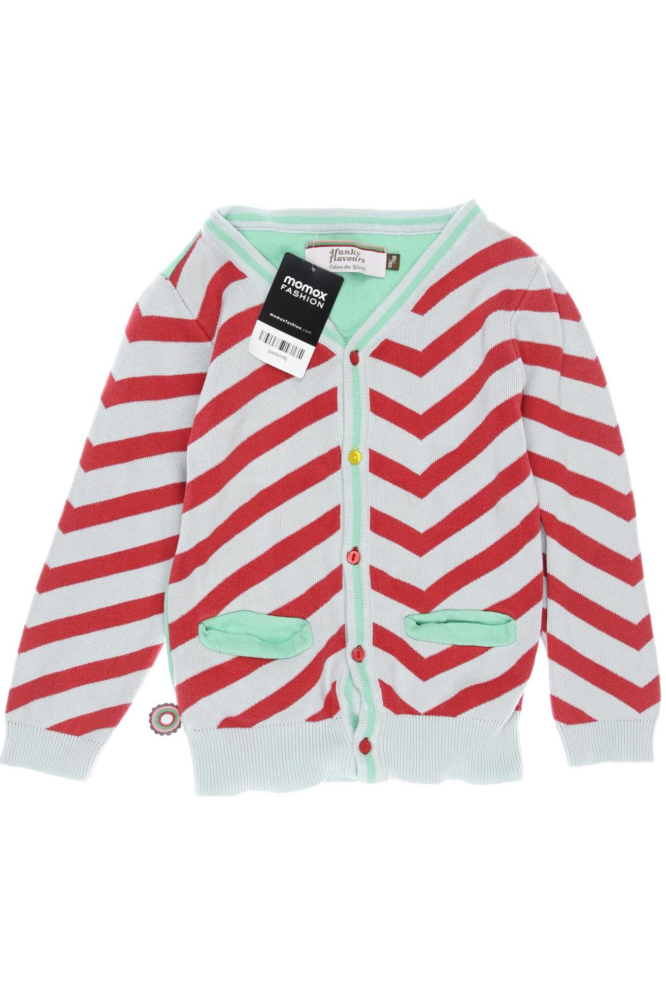 

4funkyflavours Herren Strickjacke, grau, Gr. 110