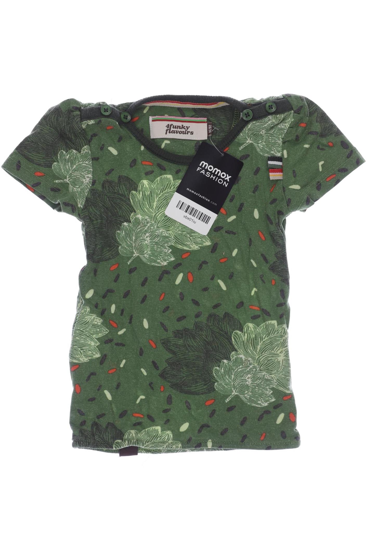 

4funkyflavours Jungen T-Shirt, grün