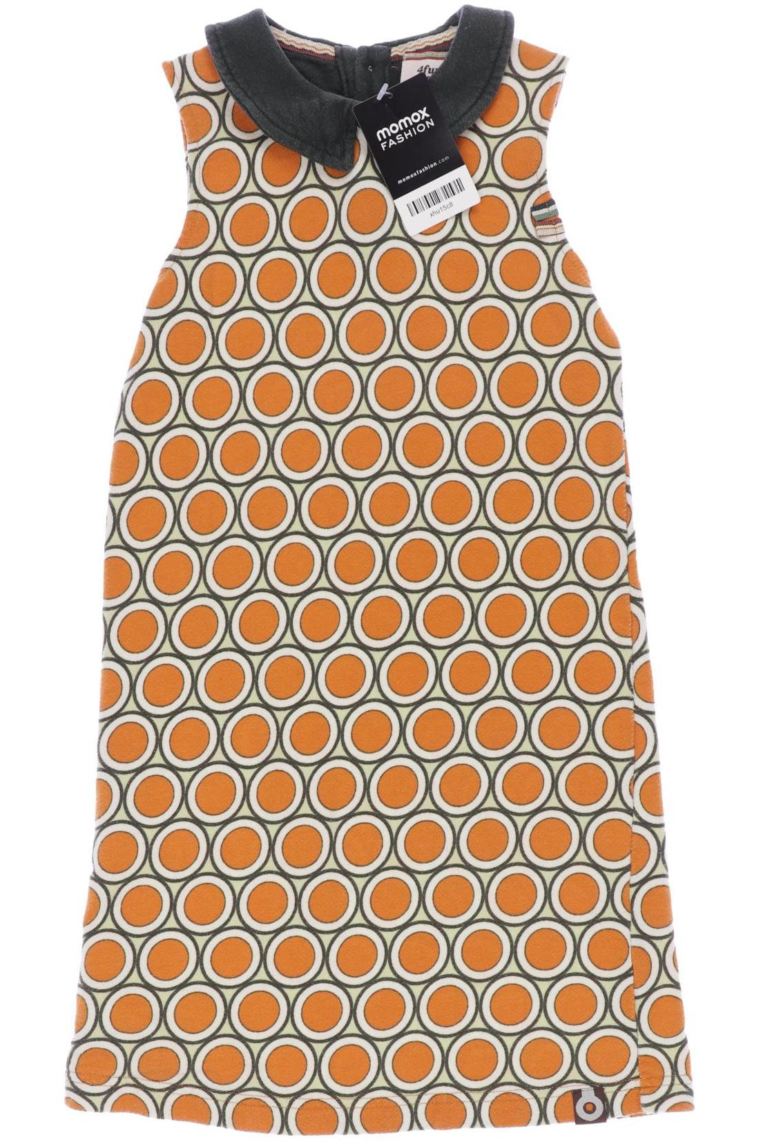 

4funkyflavours Mädchen Kleid, orange