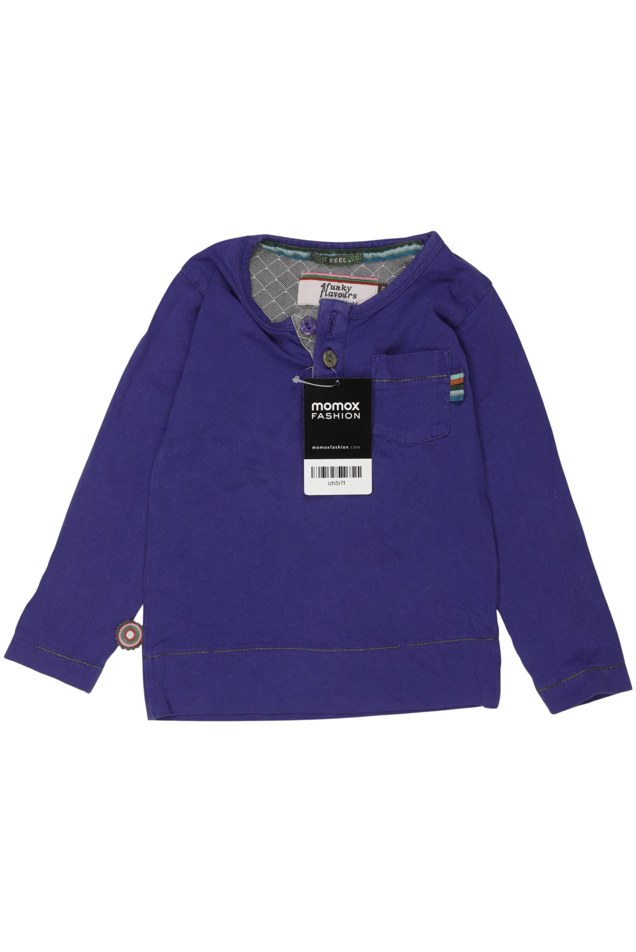 

4funkyflavours Mädchen Langarmshirt, flieder, Gr. 86