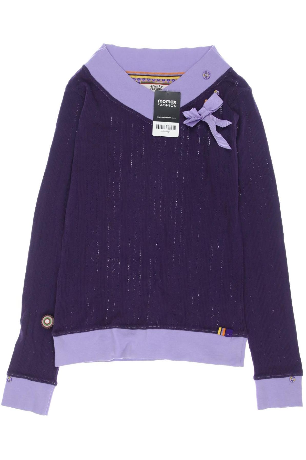

4funkyflavours Damen Langarmshirt, flieder, Gr. 158/164