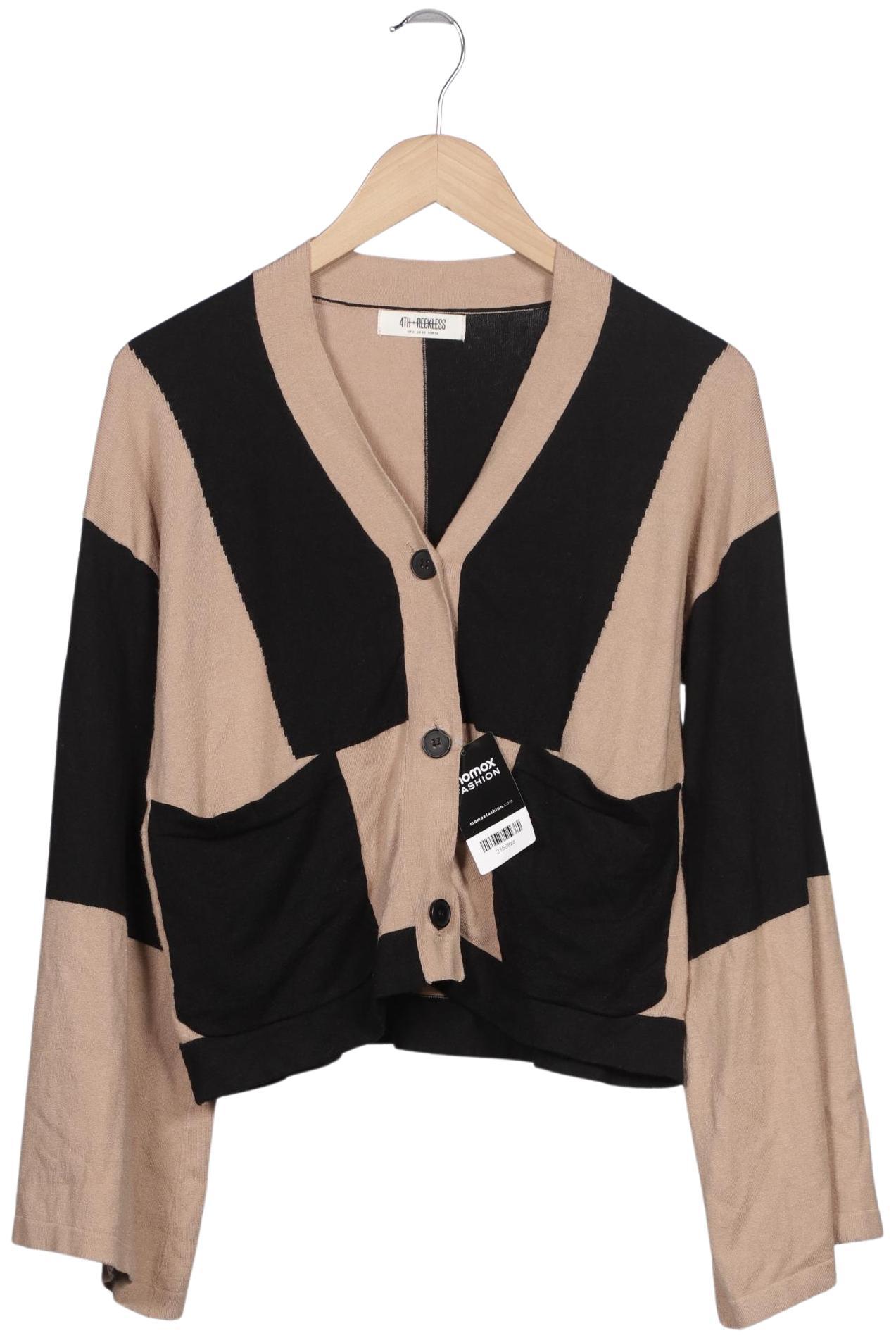 

4th Reckless Damen Strickjacke, schwarz, Gr. 34