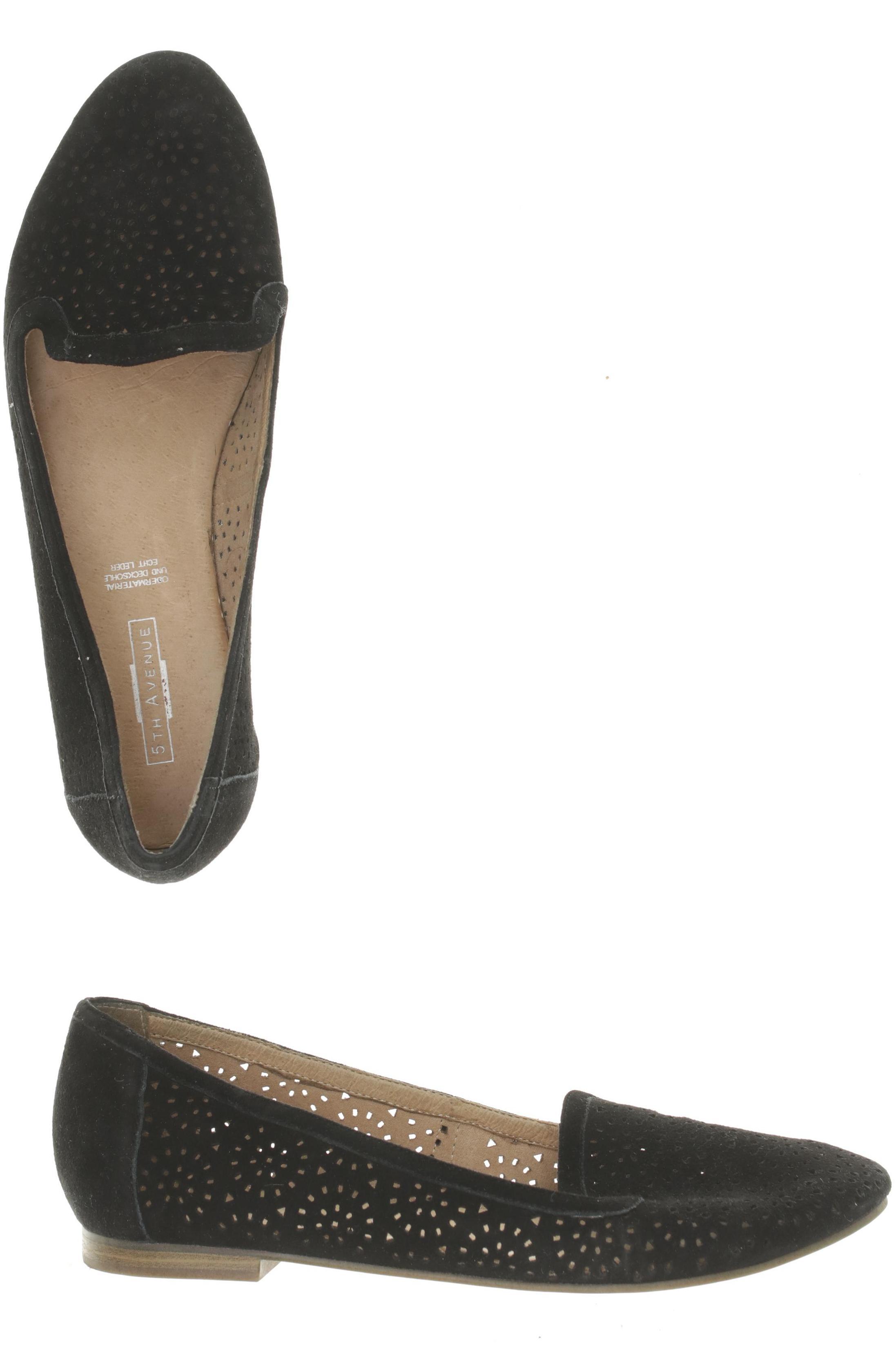 

5th Avenue Damen Ballerinas, schwarz, Gr. 38