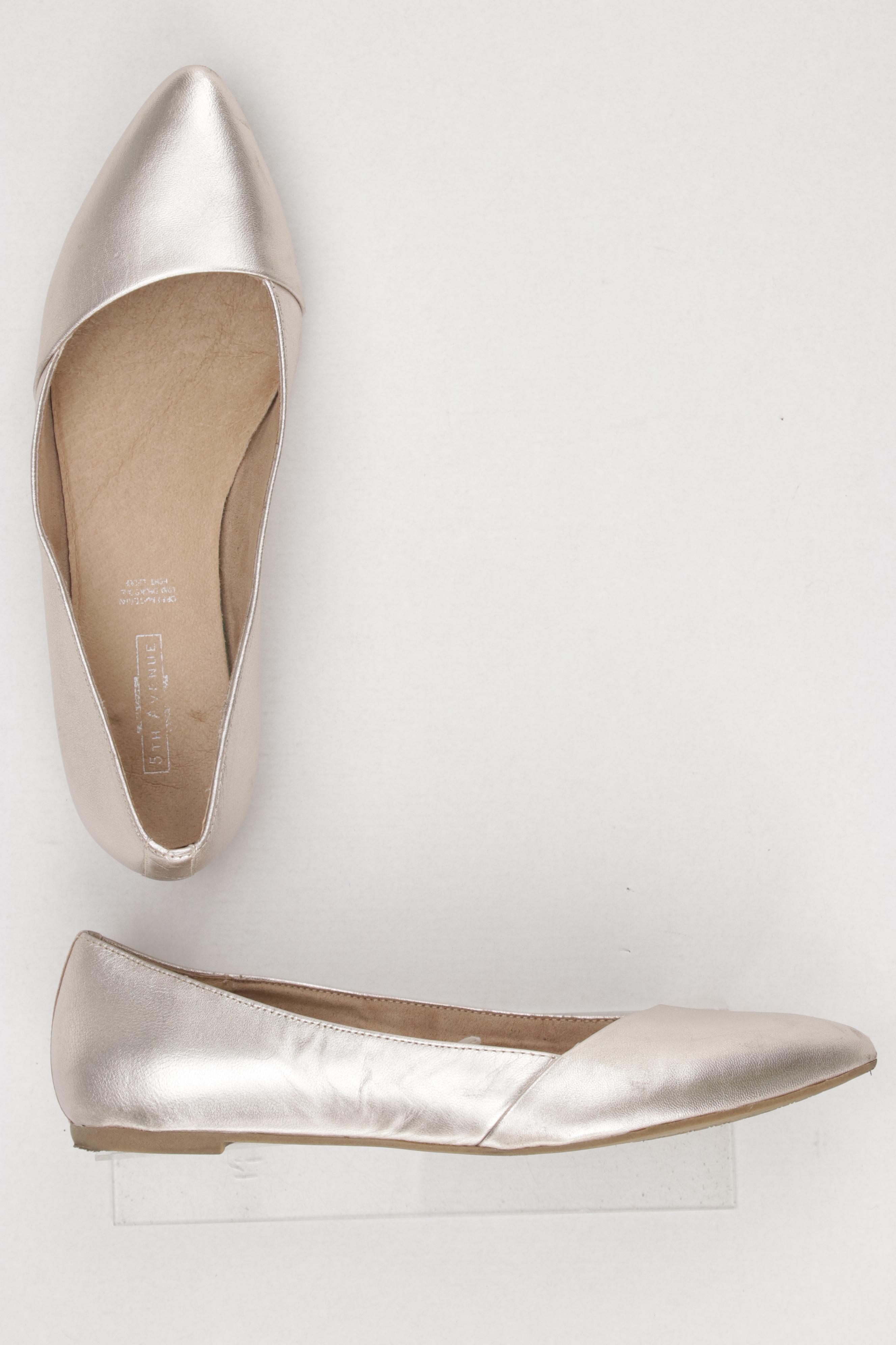 

5th Avenue Damen Ballerinas, silber, Gr. 37