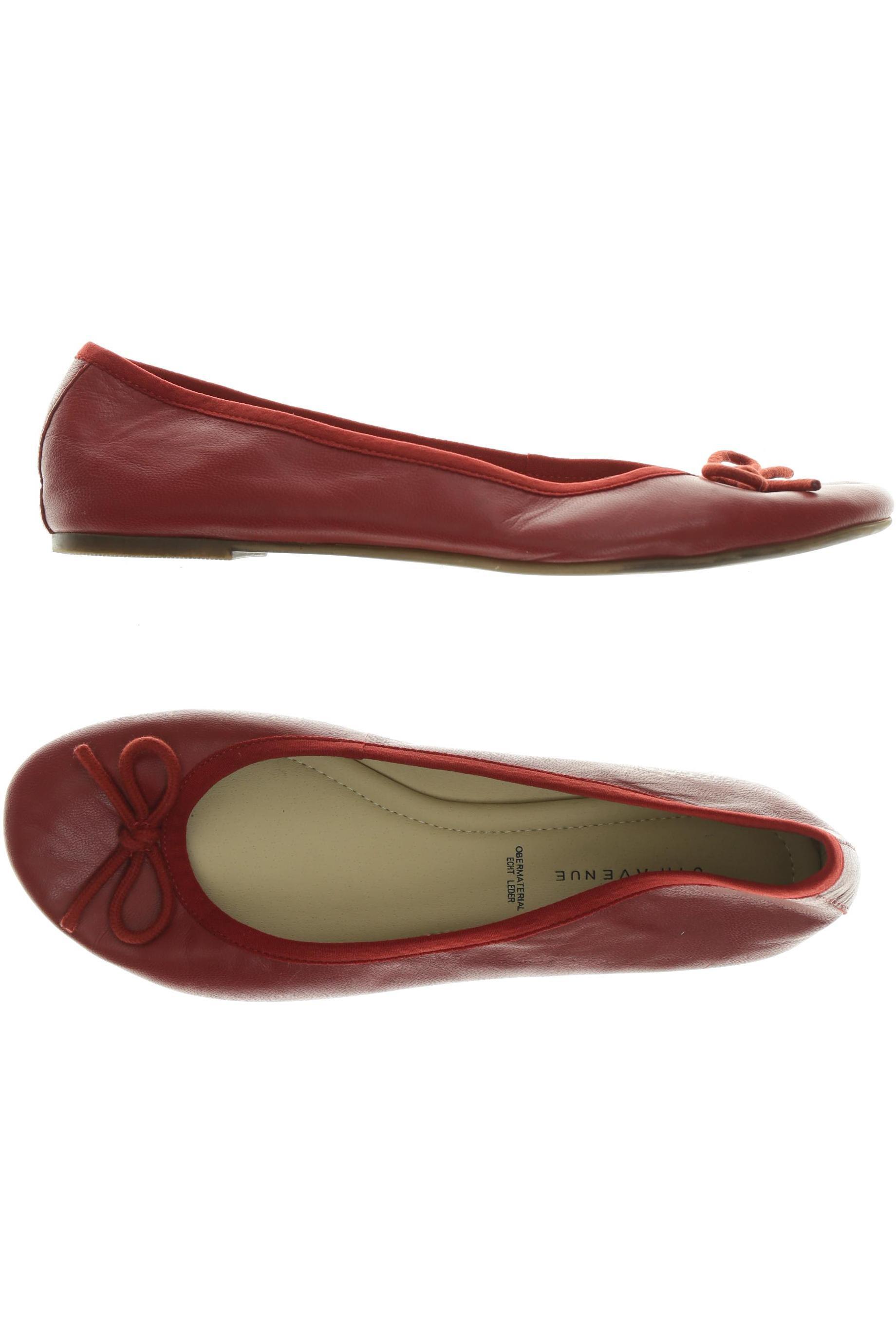 

5th Avenue Damen Ballerinas, rot, Gr. 39