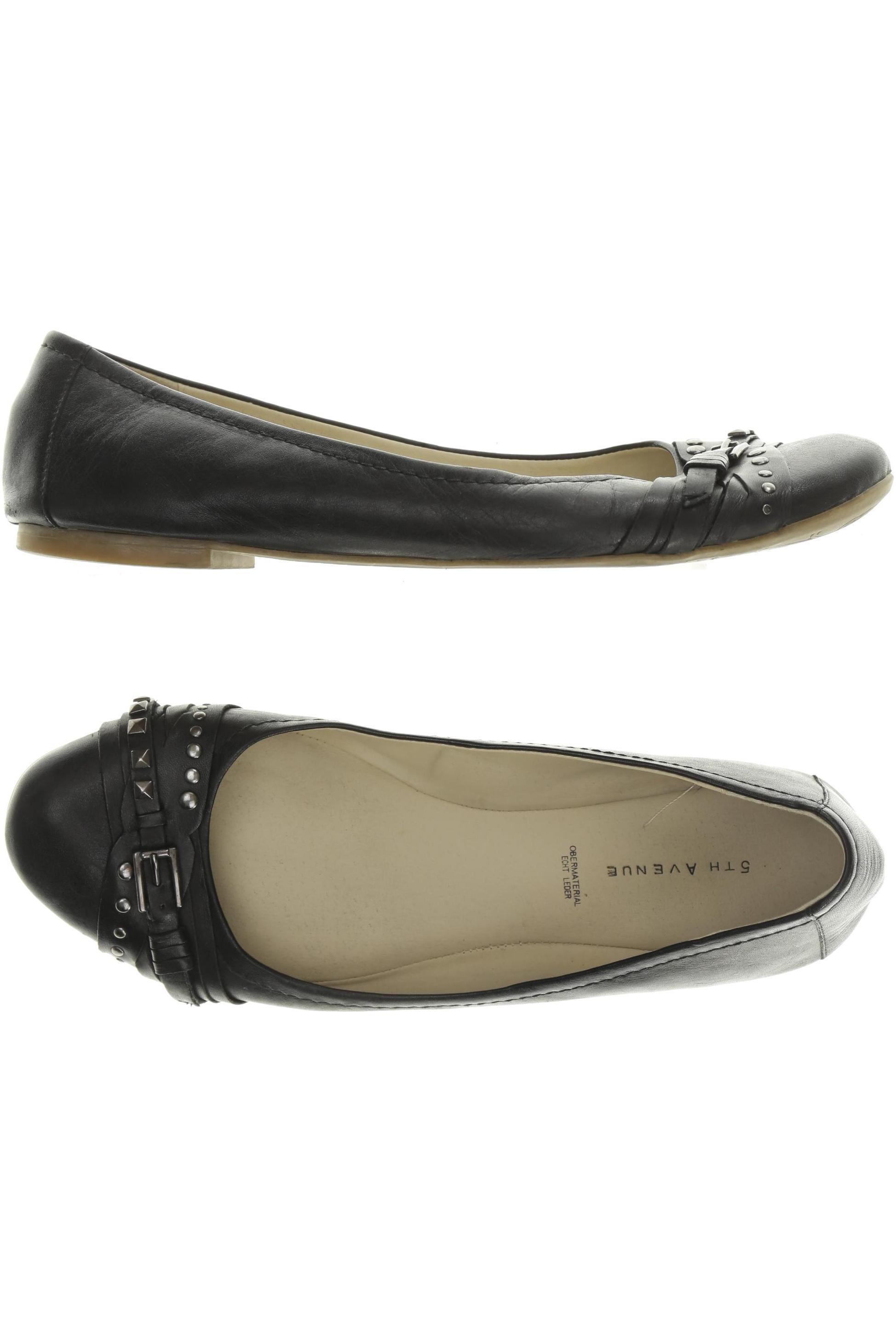 

5th Avenue Damen Ballerinas, schwarz, Gr. 42
