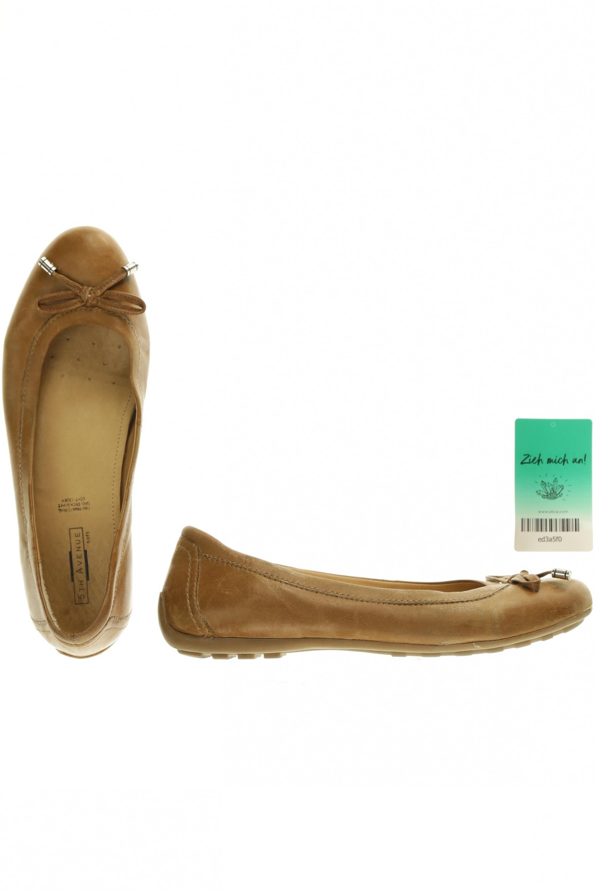 

5th Avenue Damen Ballerinas, braun, Gr. 39