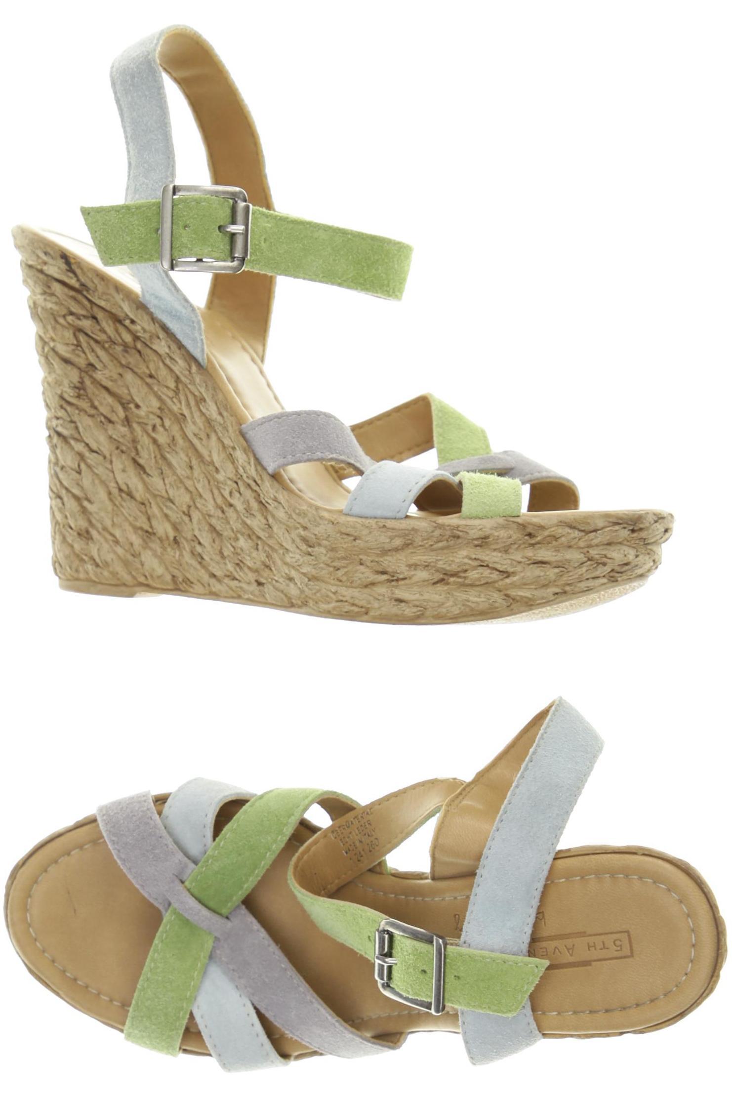 

5th Avenue Damen Sandale, grün, Gr. 38