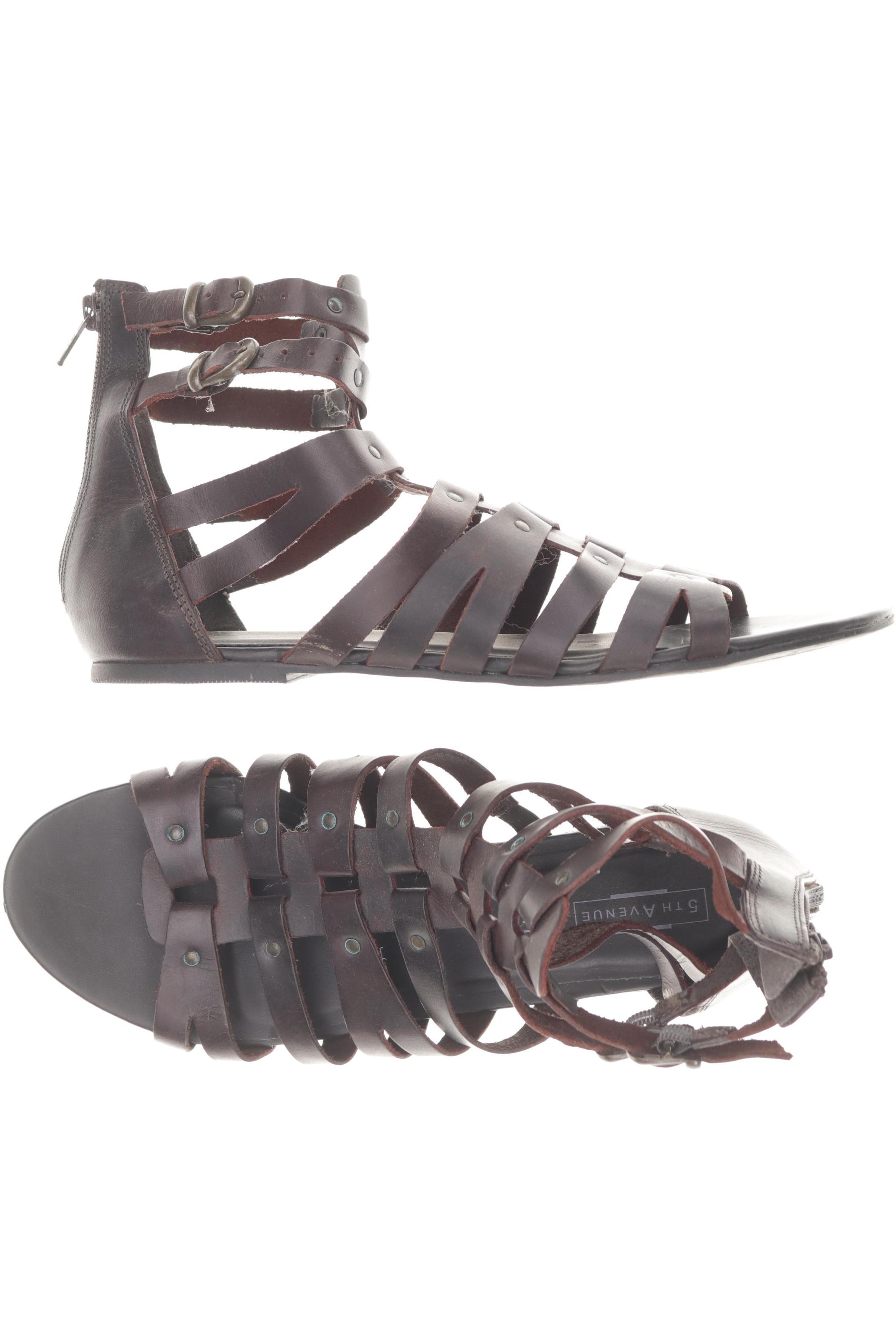 

5th Avenue Damen Sandale, braun, Gr. 41