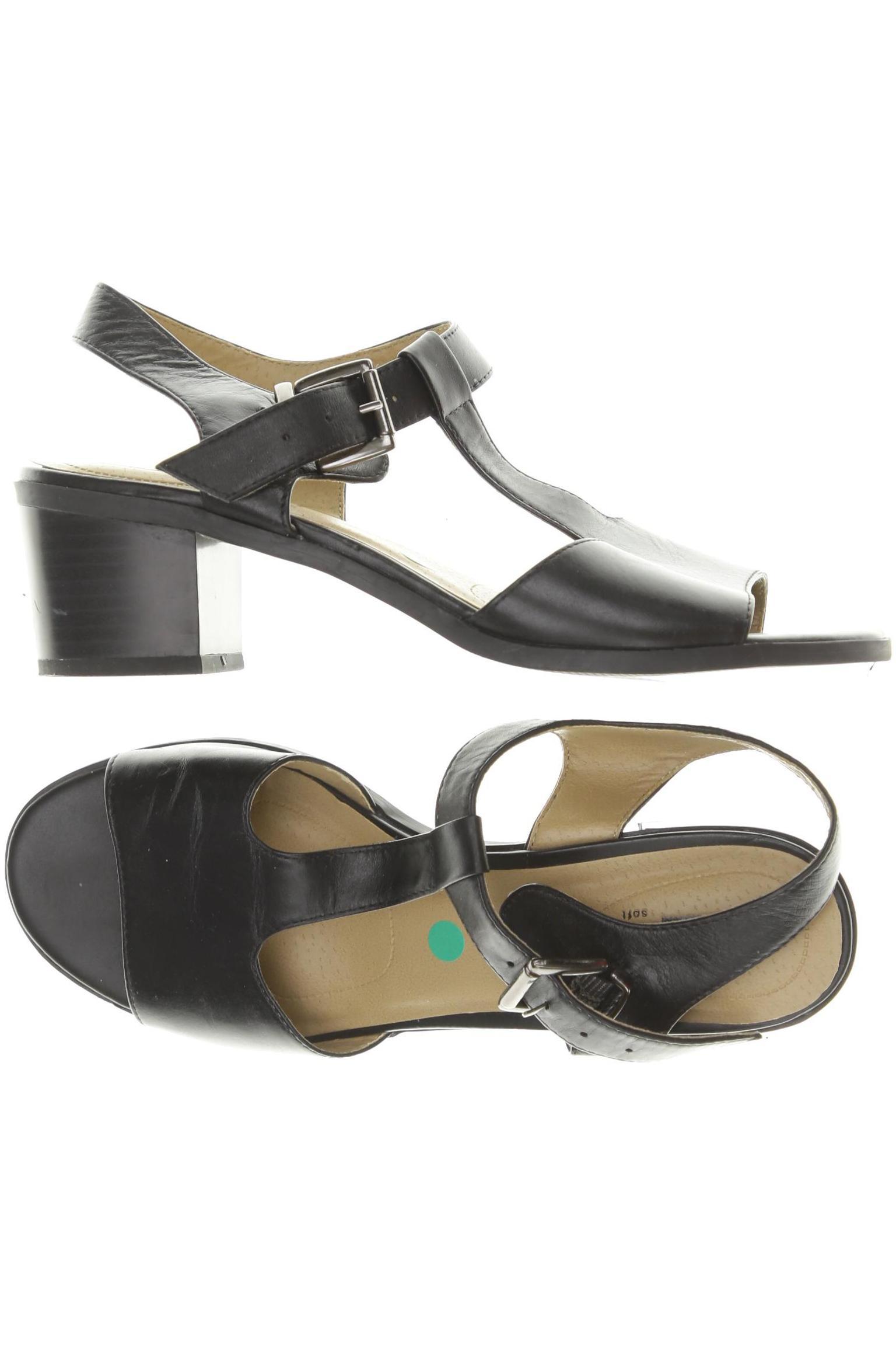 

5th Avenue Damen Sandale, schwarz, Gr. 38