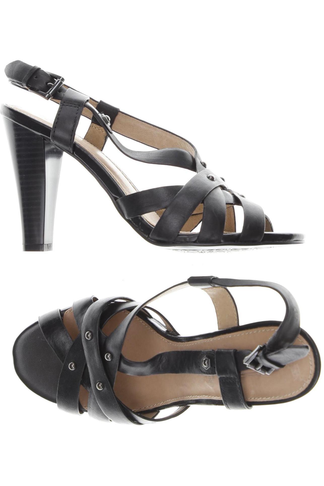 

5th Avenue Damen Sandale, schwarz, Gr. 37