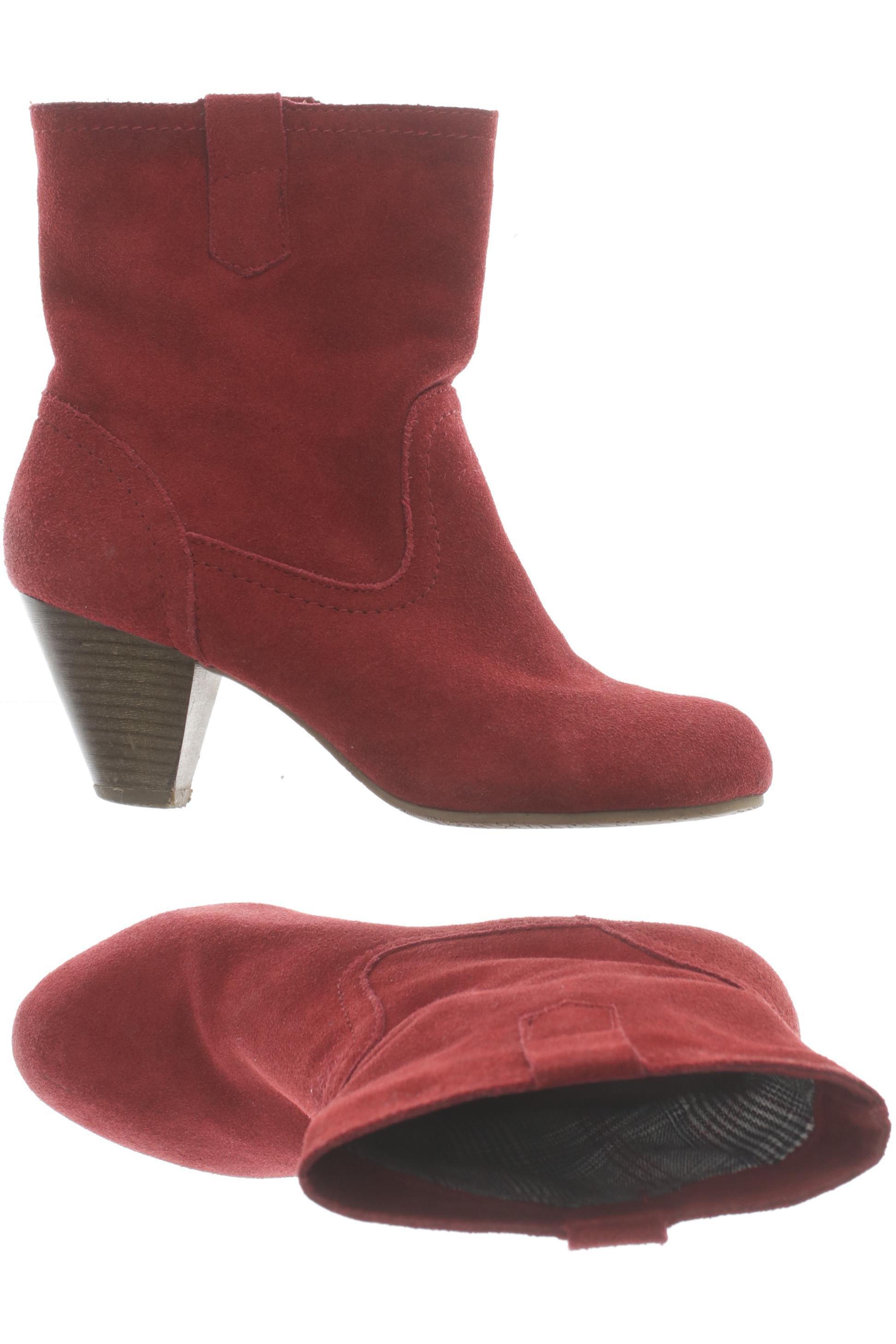 

5th Avenue Damen Stiefelette, rot, Gr. 37