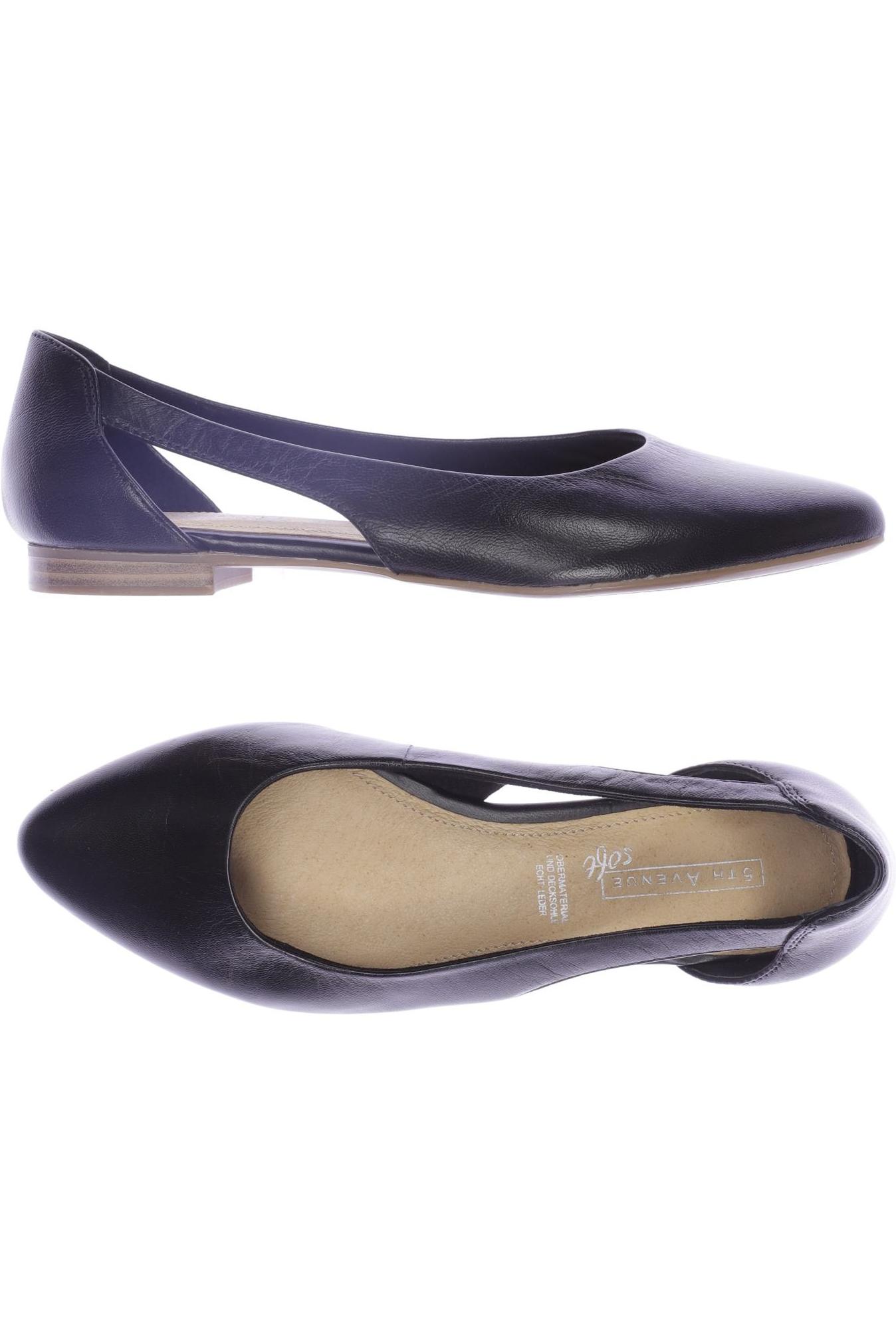 

5th Avenue Damen Ballerinas, schwarz, Gr. 36