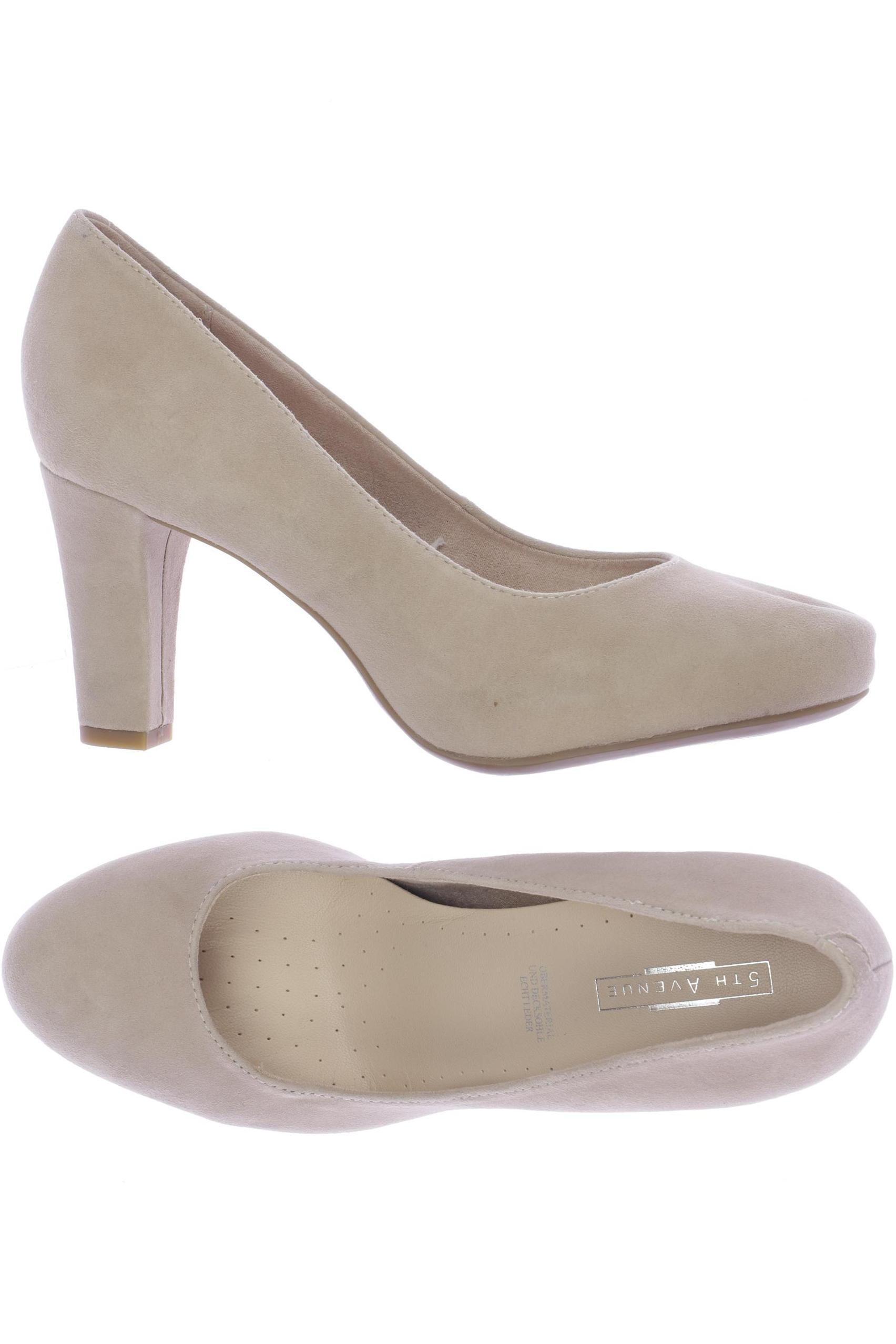

5th Avenue Damen Pumps, cremeweiß, Gr. 36