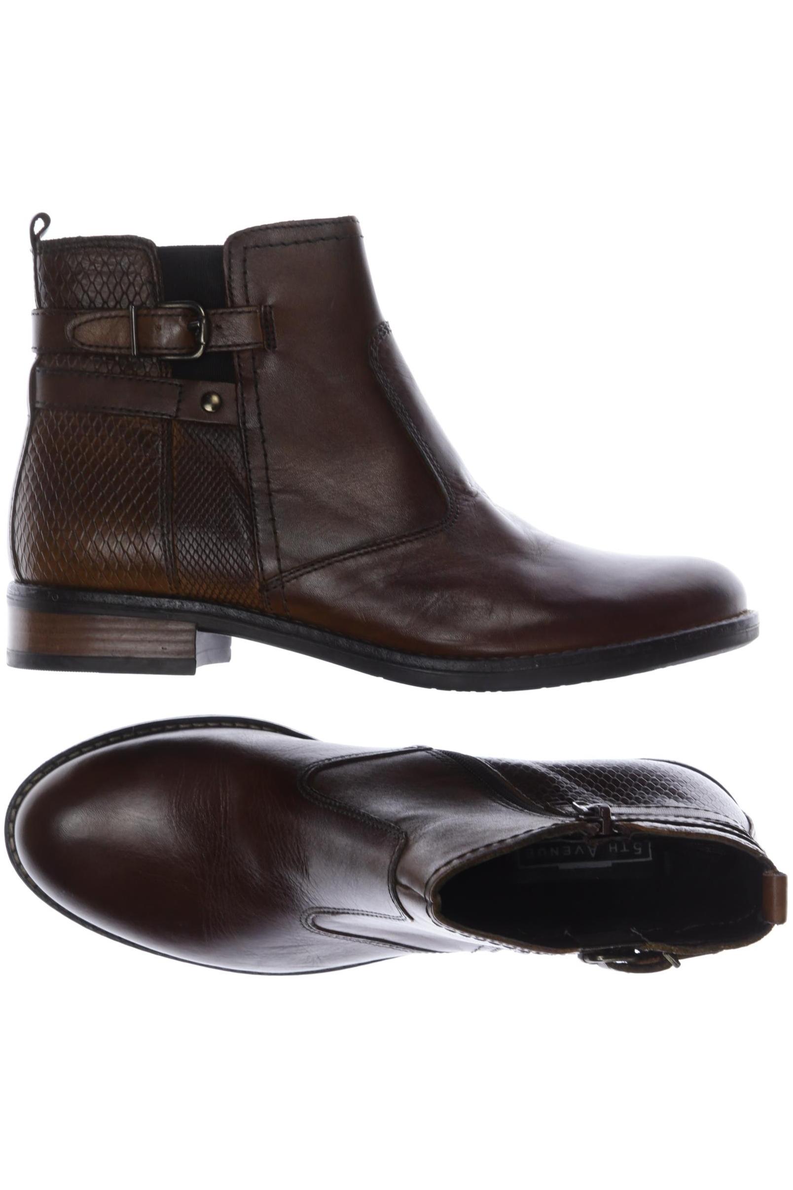 

5th Avenue Damen Stiefelette, braun, Gr. 37