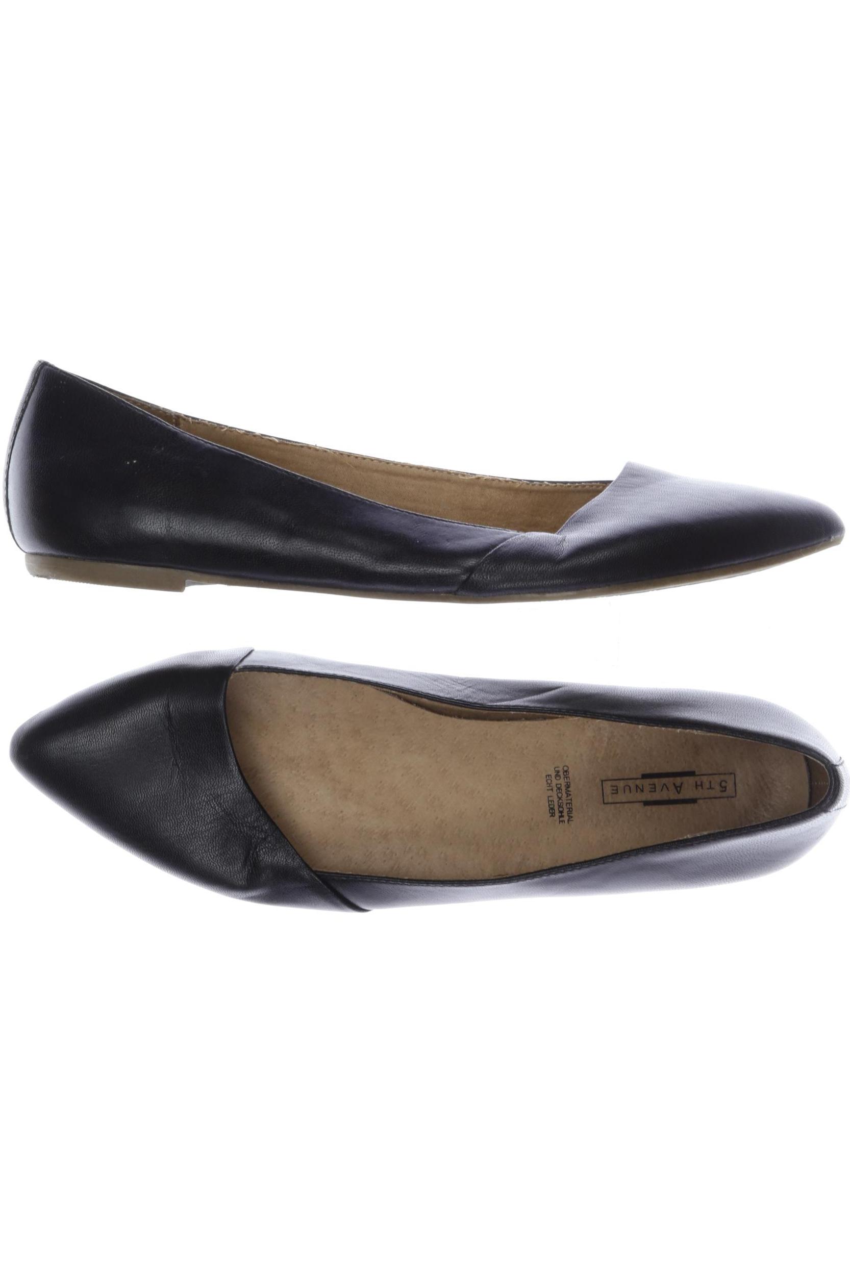 

5th Avenue Damen Ballerinas, schwarz, Gr. 39