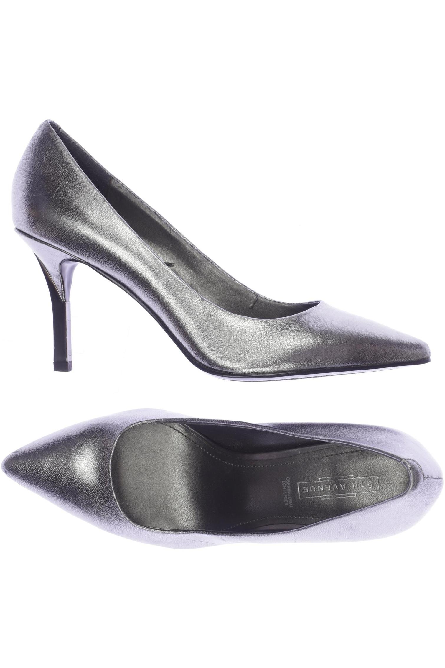 

5th Avenue Damen Pumps, silber, Gr. 37