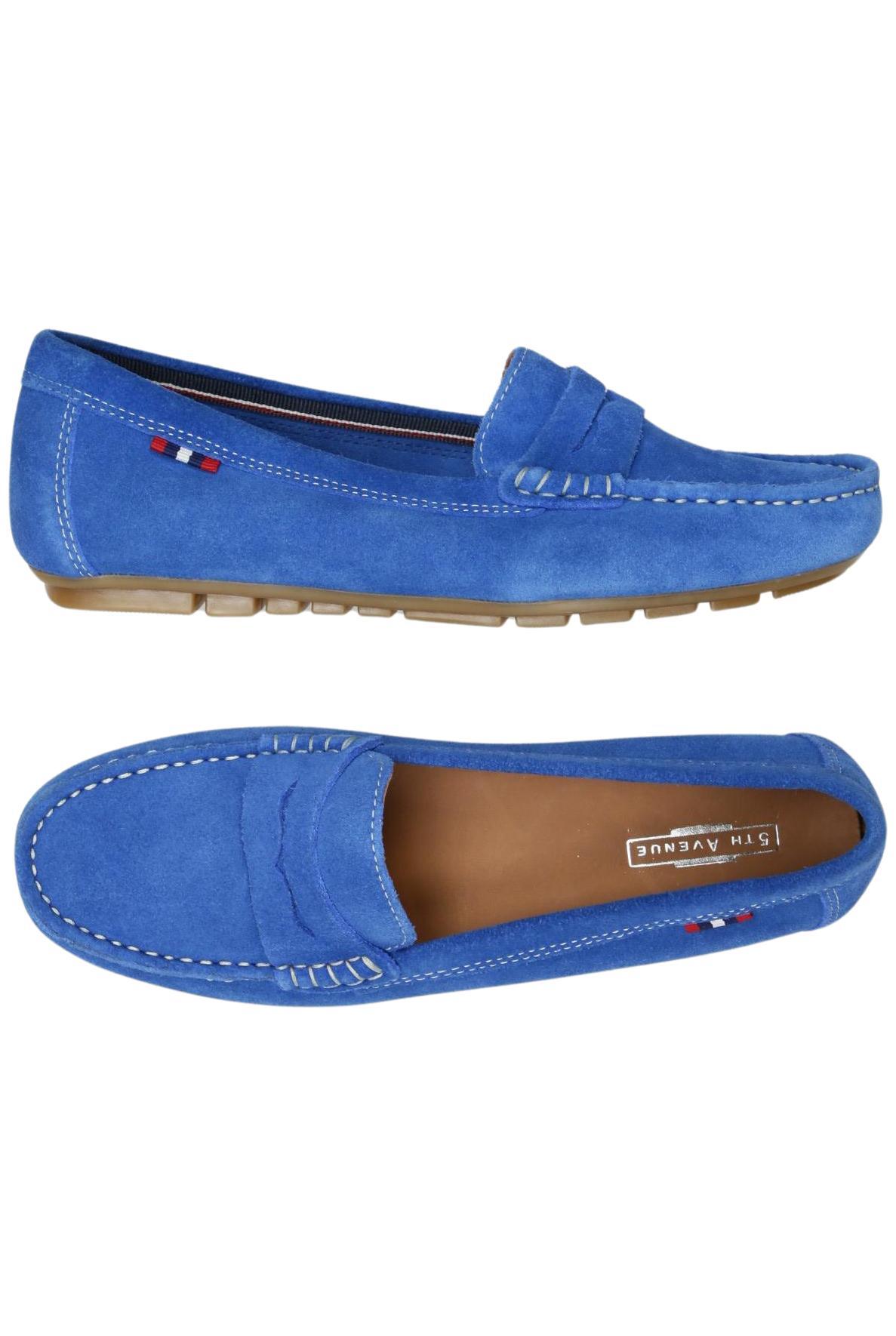 

5th Avenue Damen Halbschuh, blau, Gr. 38