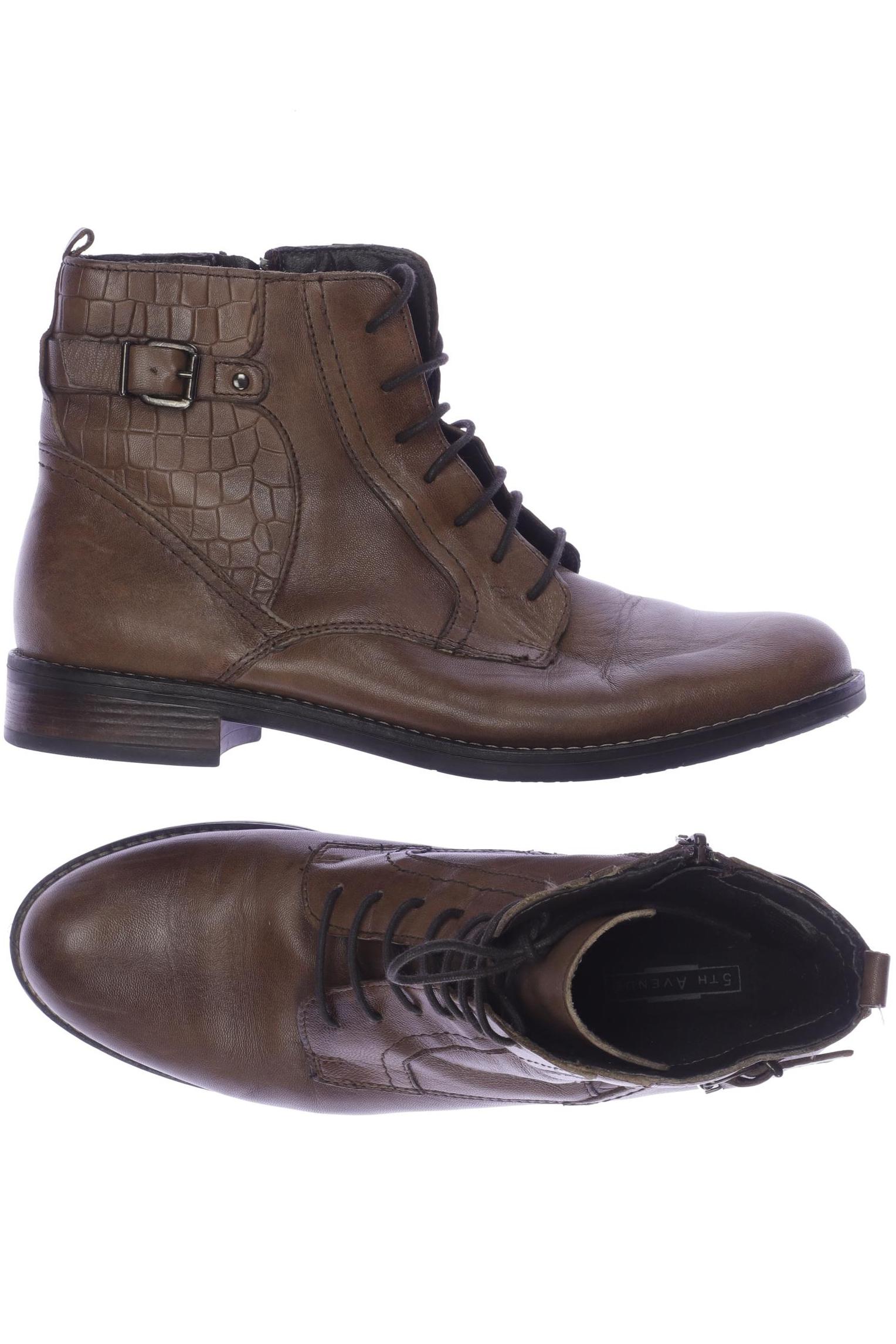 

5th Avenue Damen Stiefelette, braun, Gr. 41