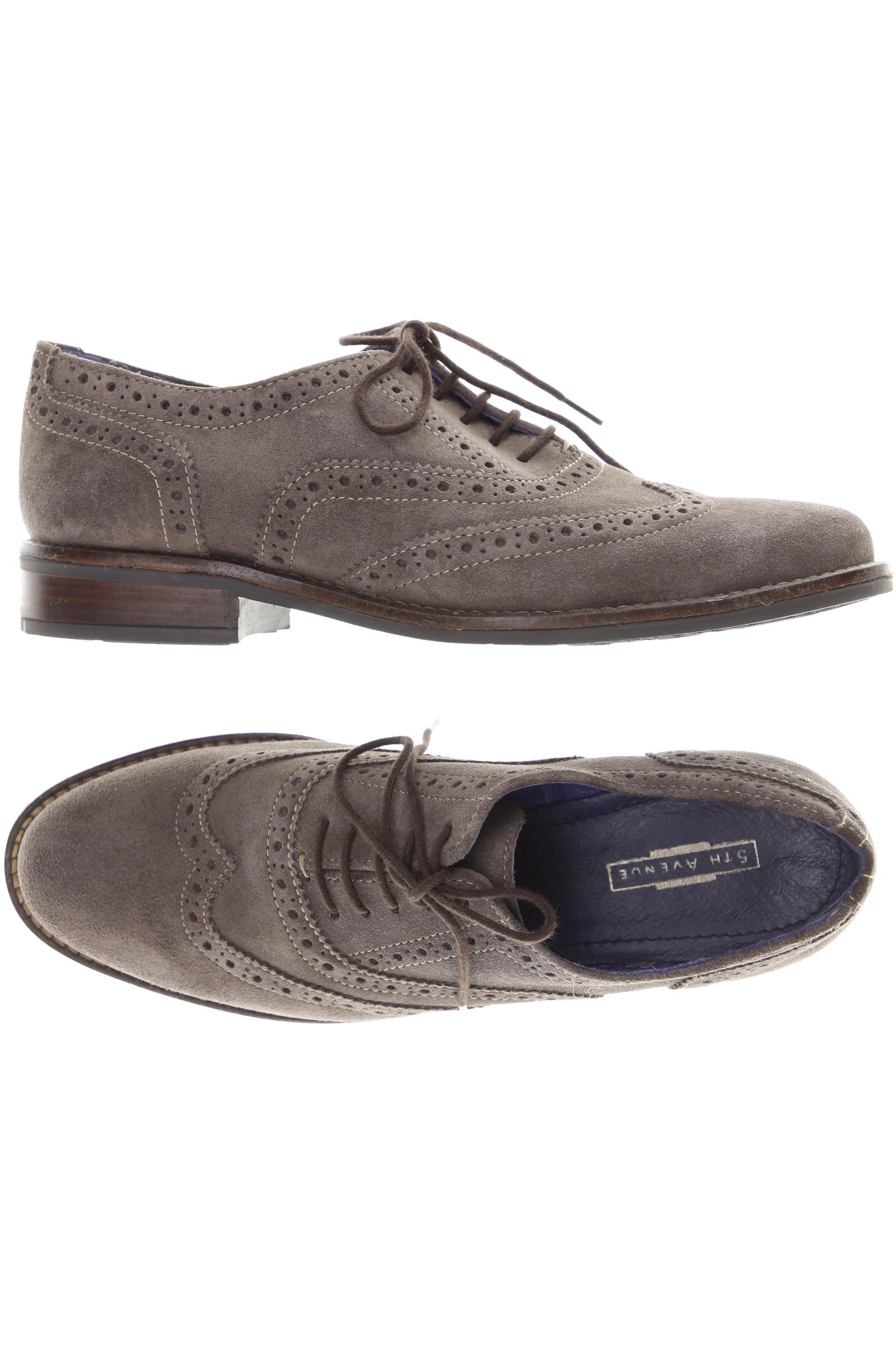

5th Avenue Damen Halbschuh, braun, Gr. 38