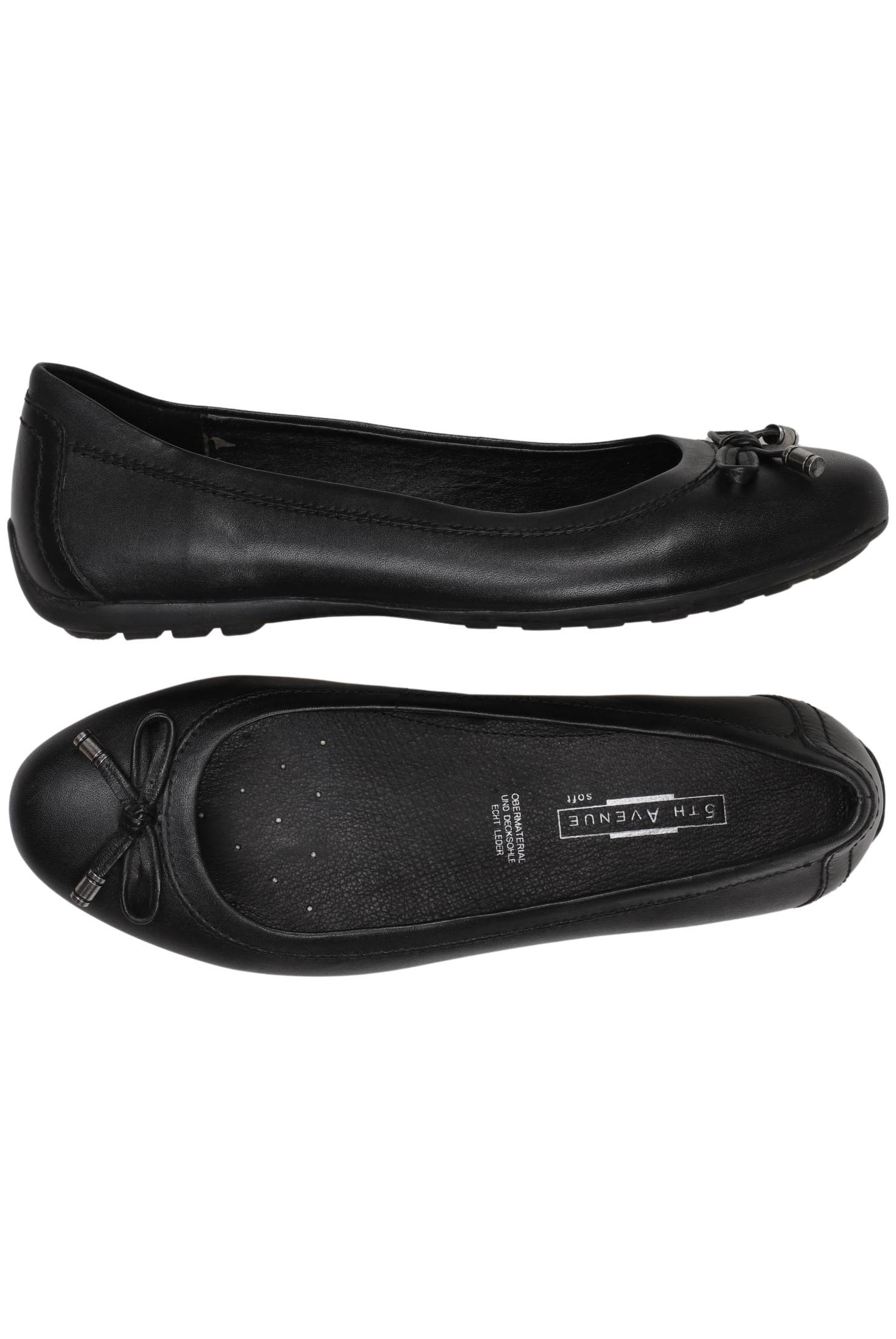 

5th Avenue Damen Ballerinas, schwarz, Gr. 36