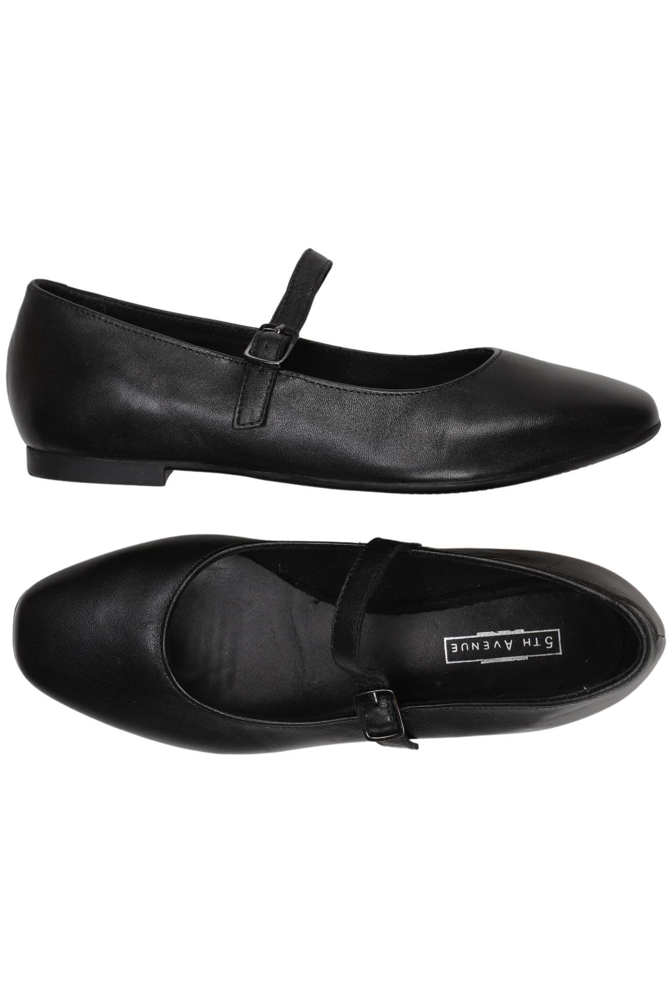 

5th Avenue Damen Ballerinas, schwarz, Gr. 36