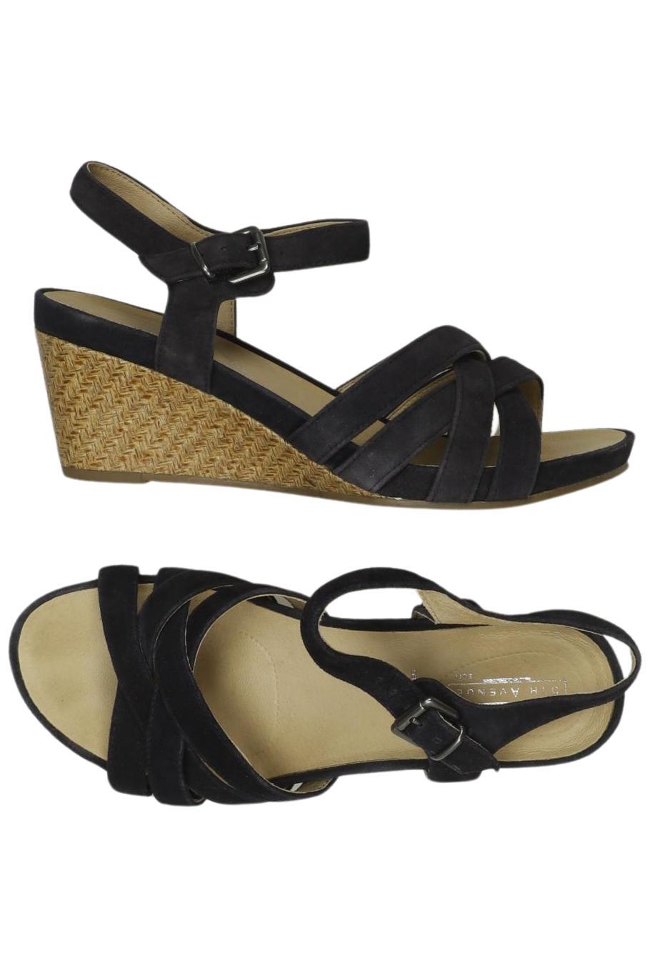 

5th Avenue Damen Sandale, schwarz, Gr. 38