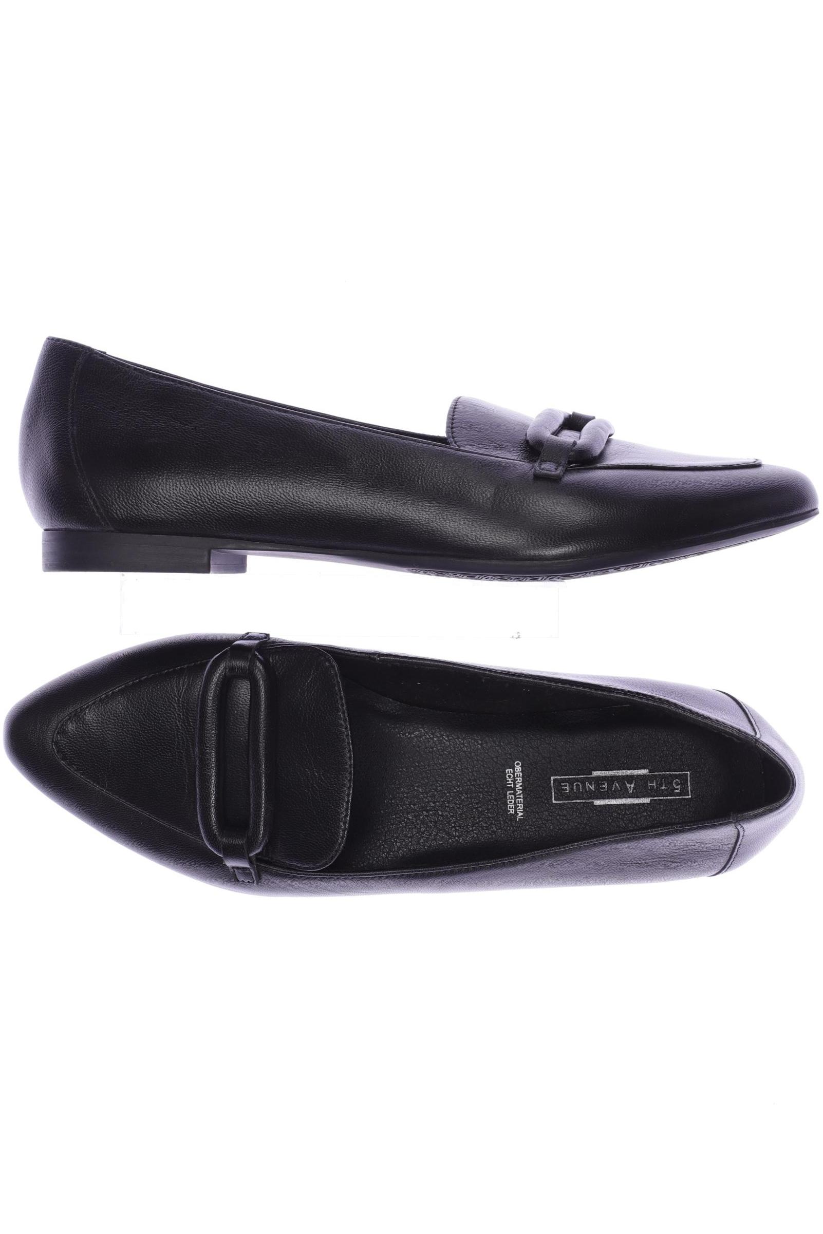 

5th Avenue Damen Halbschuh, schwarz, Gr. 38