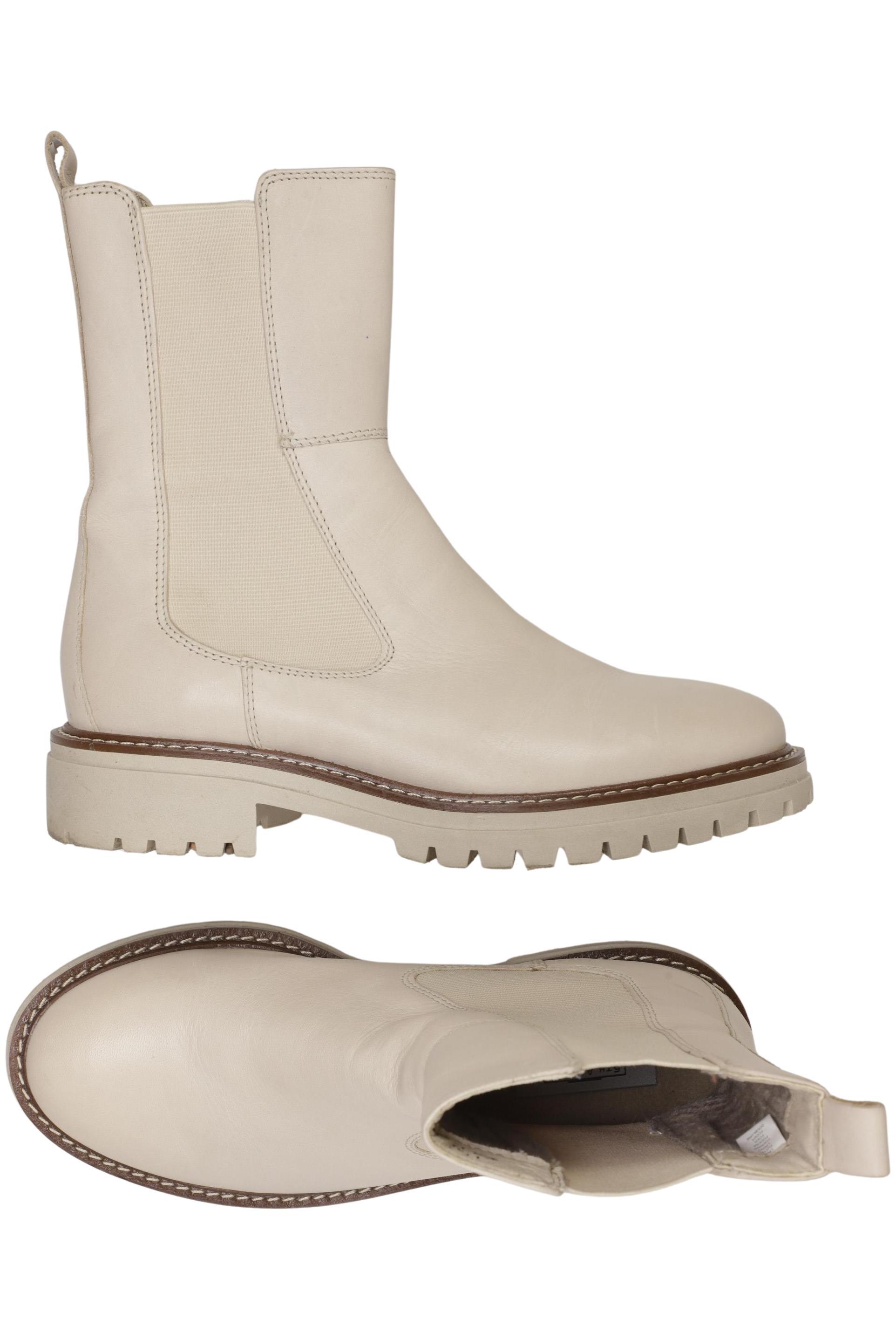 

5th Avenue Damen Stiefelette, cremeweiß, Gr. 38