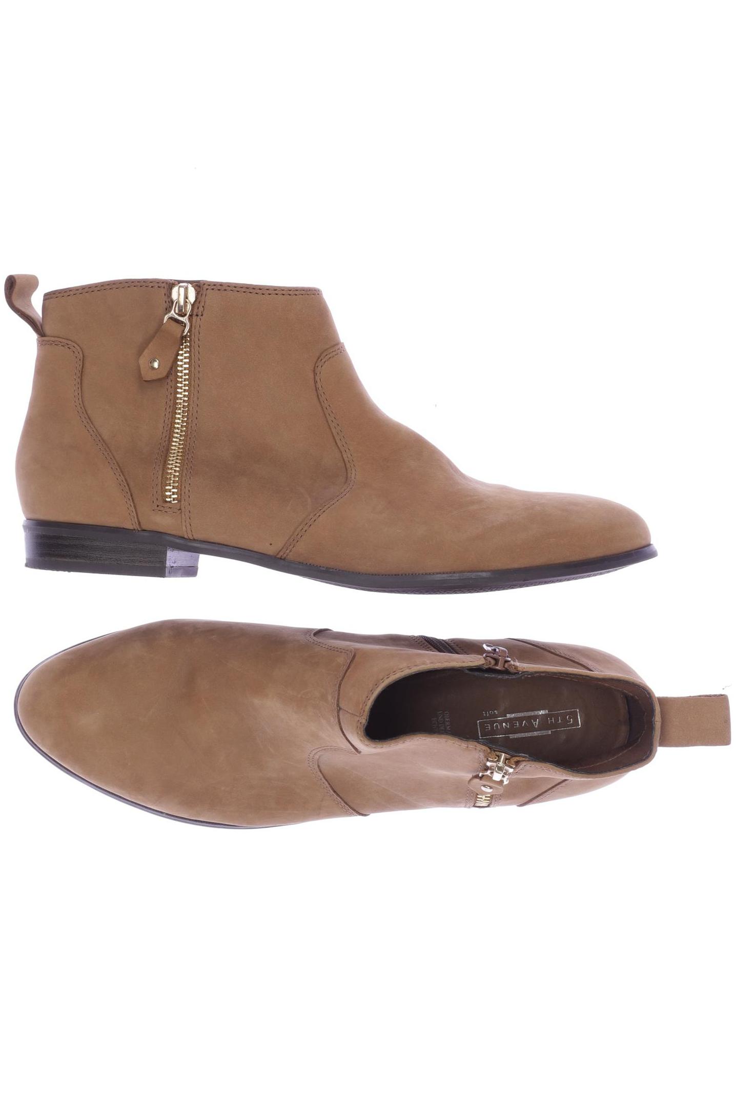 

5th Avenue Damen Stiefelette, beige, Gr. 42