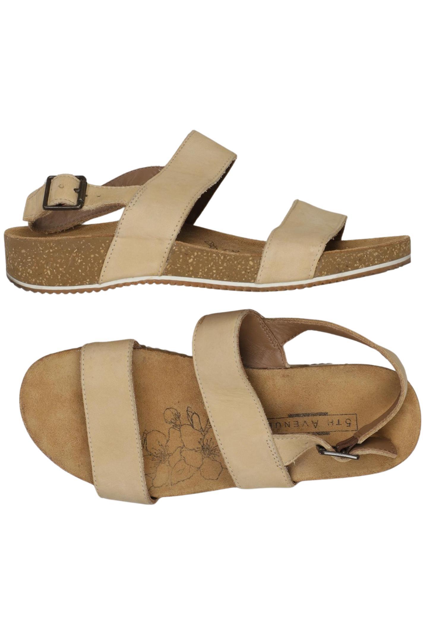 

5th Avenue Damen Sandale, beige, Gr. 38