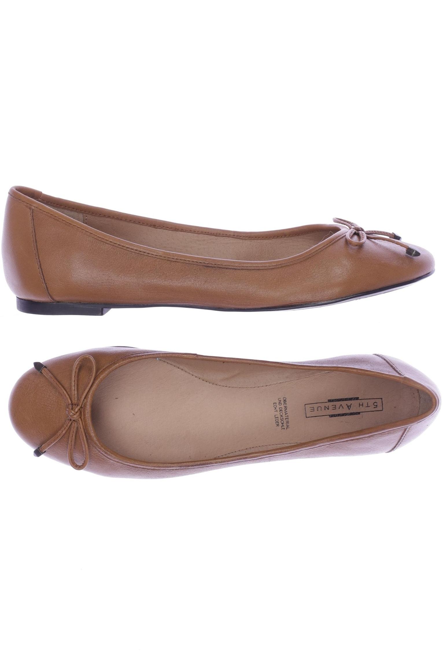 

5th Avenue Damen Ballerinas, braun, Gr. 38