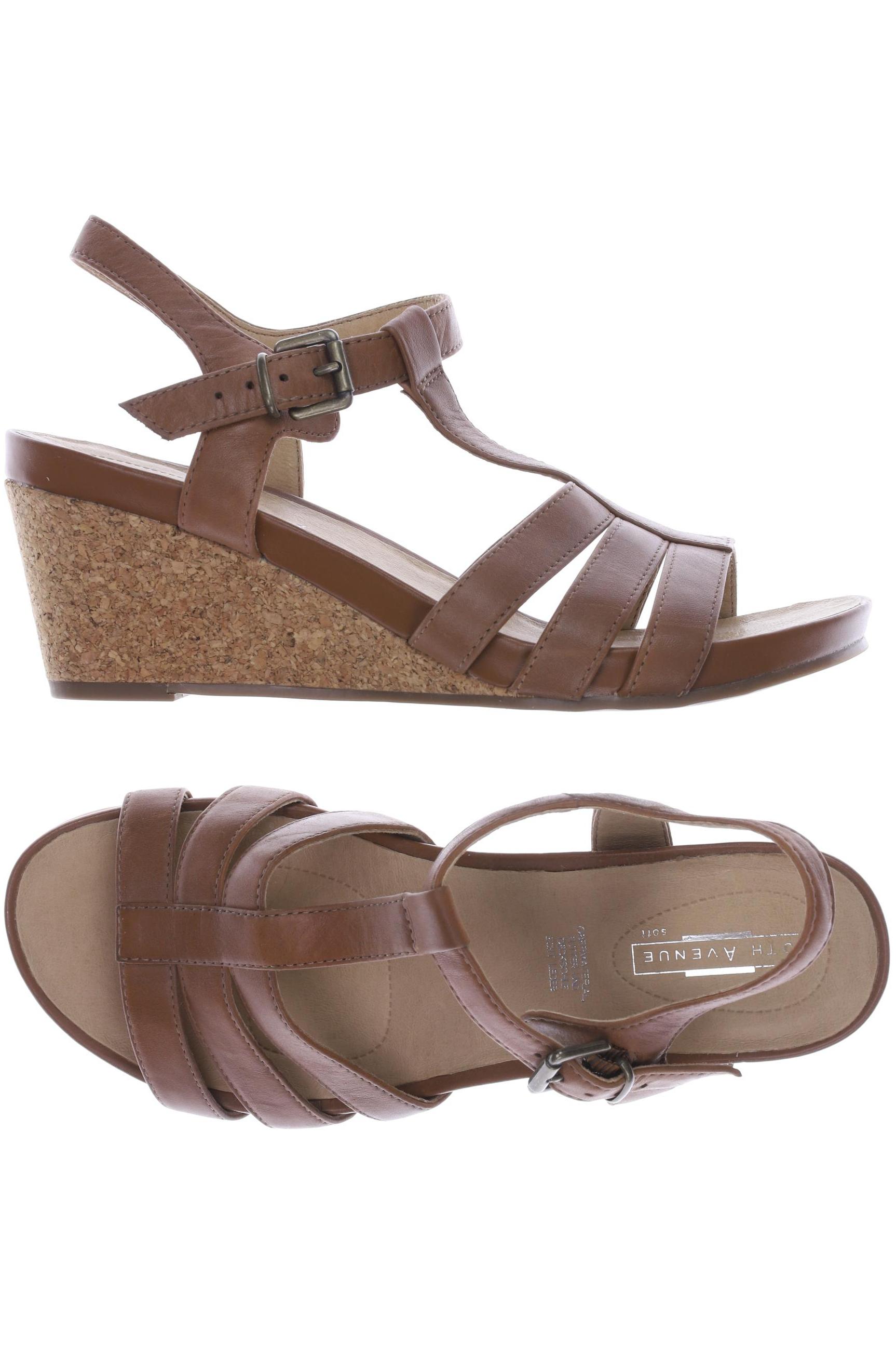 

5th Avenue Damen Sandale, braun, Gr. 38