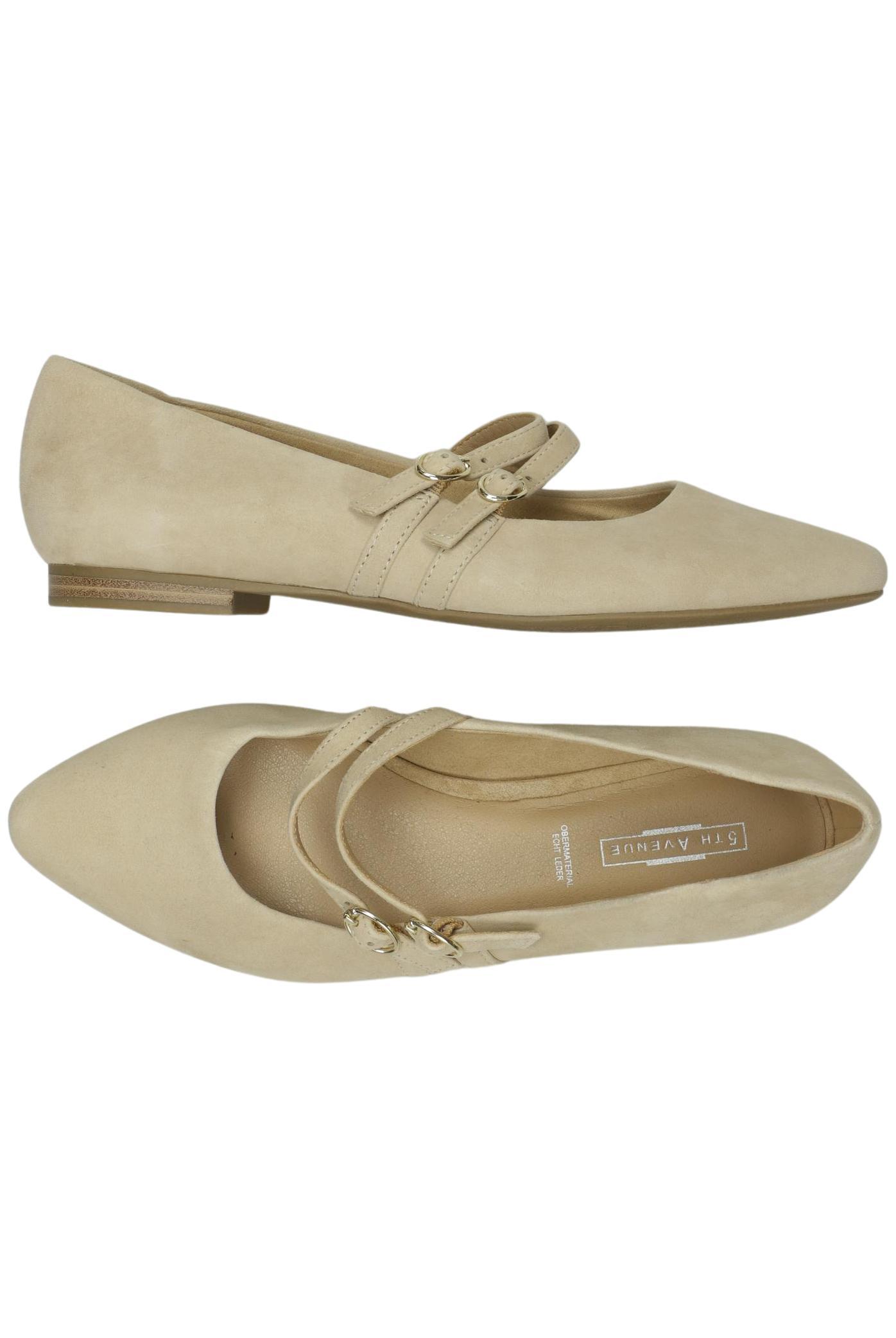 

5th Avenue Damen Ballerinas, beige, Gr. 39