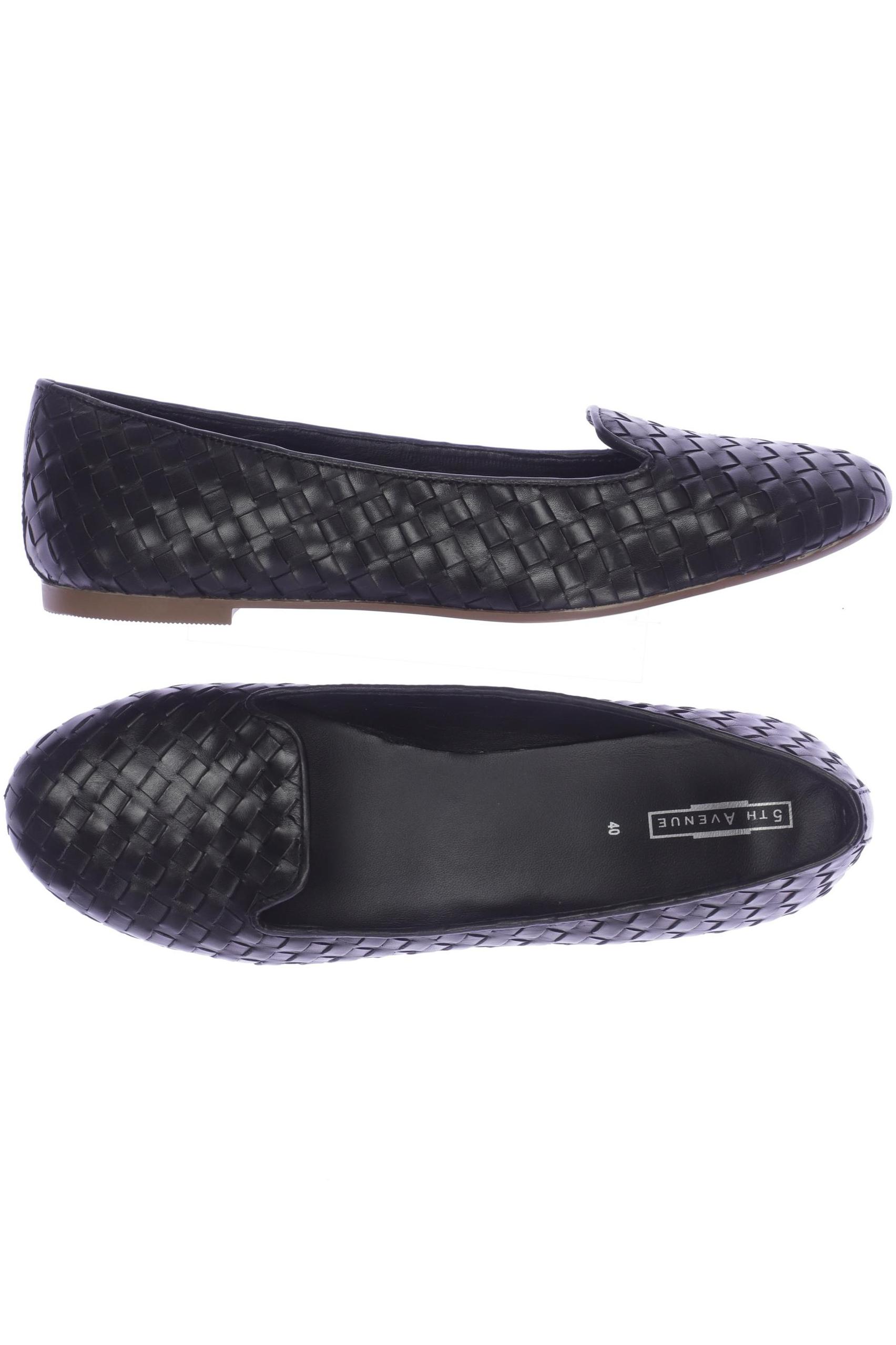 

5th Avenue Damen Ballerinas, schwarz, Gr. 40