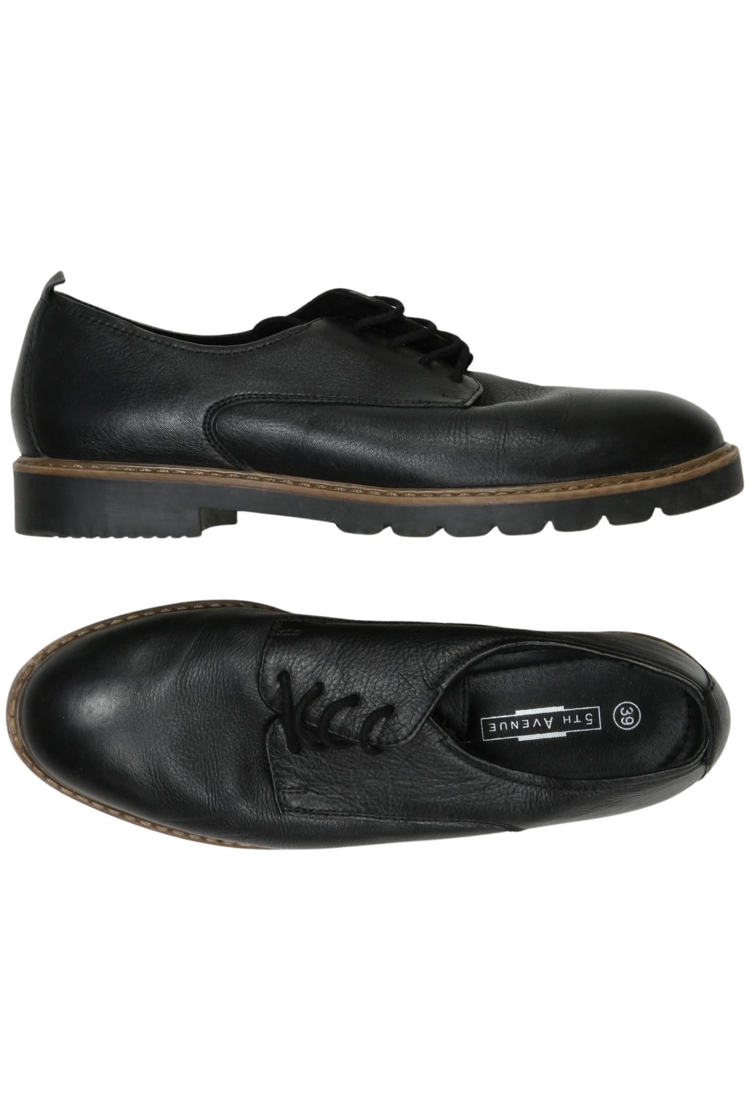 

5th Avenue Damen Halbschuh, schwarz, Gr. 39