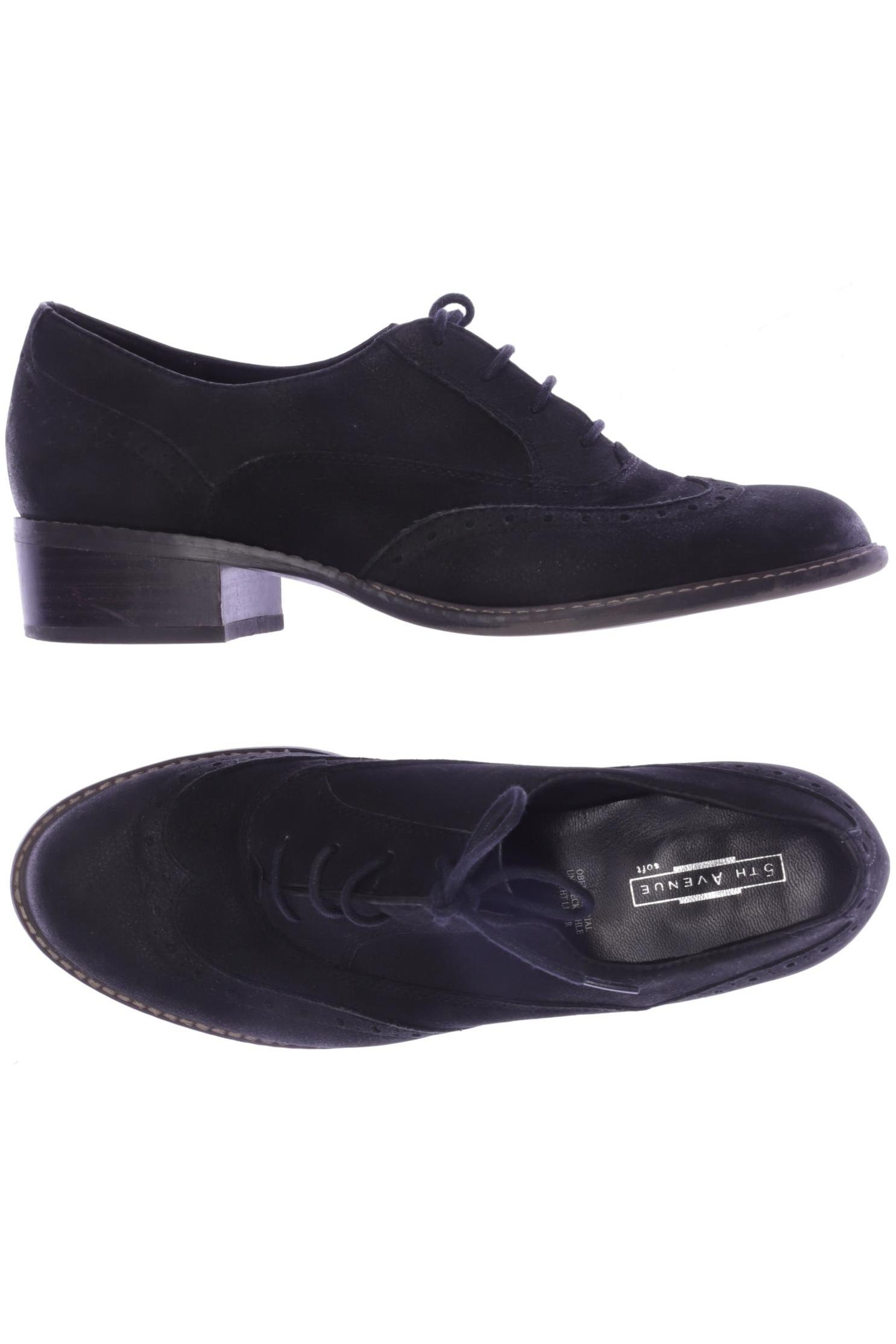 

5th Avenue Damen Halbschuh, schwarz, Gr. 38