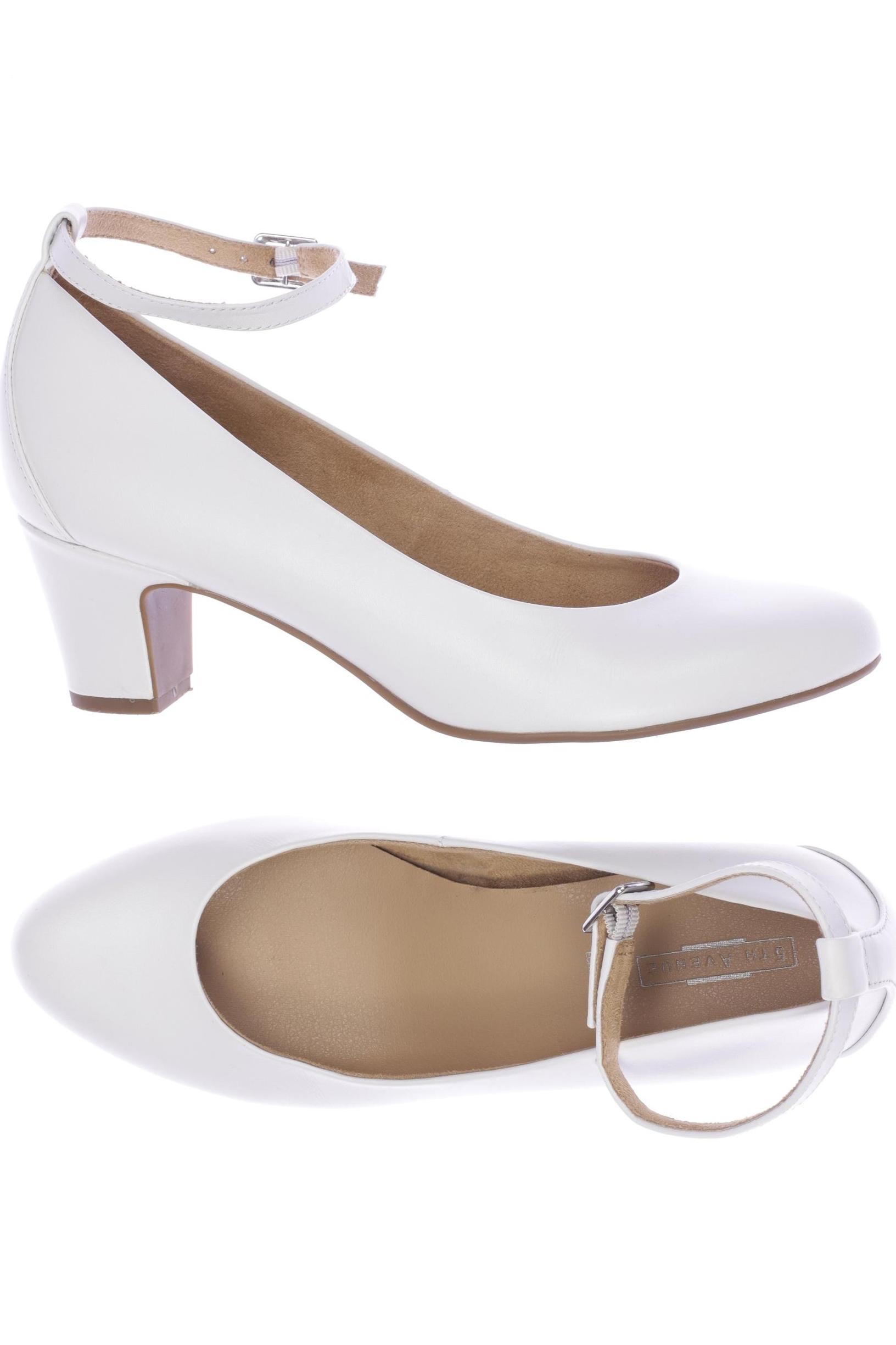 

5th Avenue Damen Pumps, weiß, Gr. 39