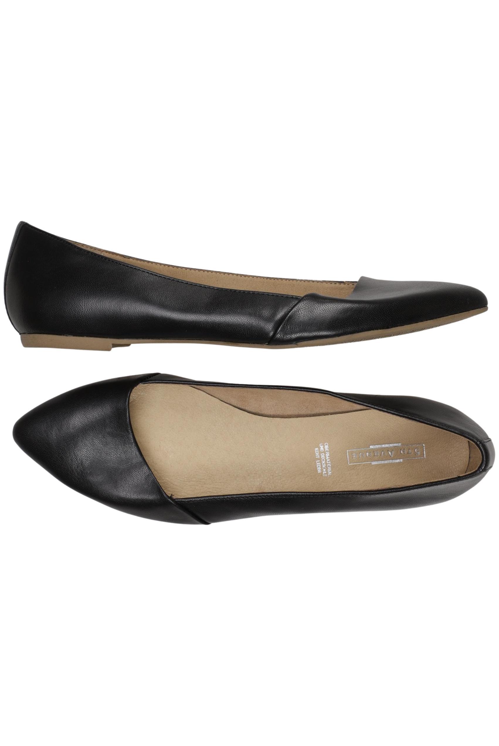 

5th Avenue Damen Ballerinas, schwarz, Gr. 39