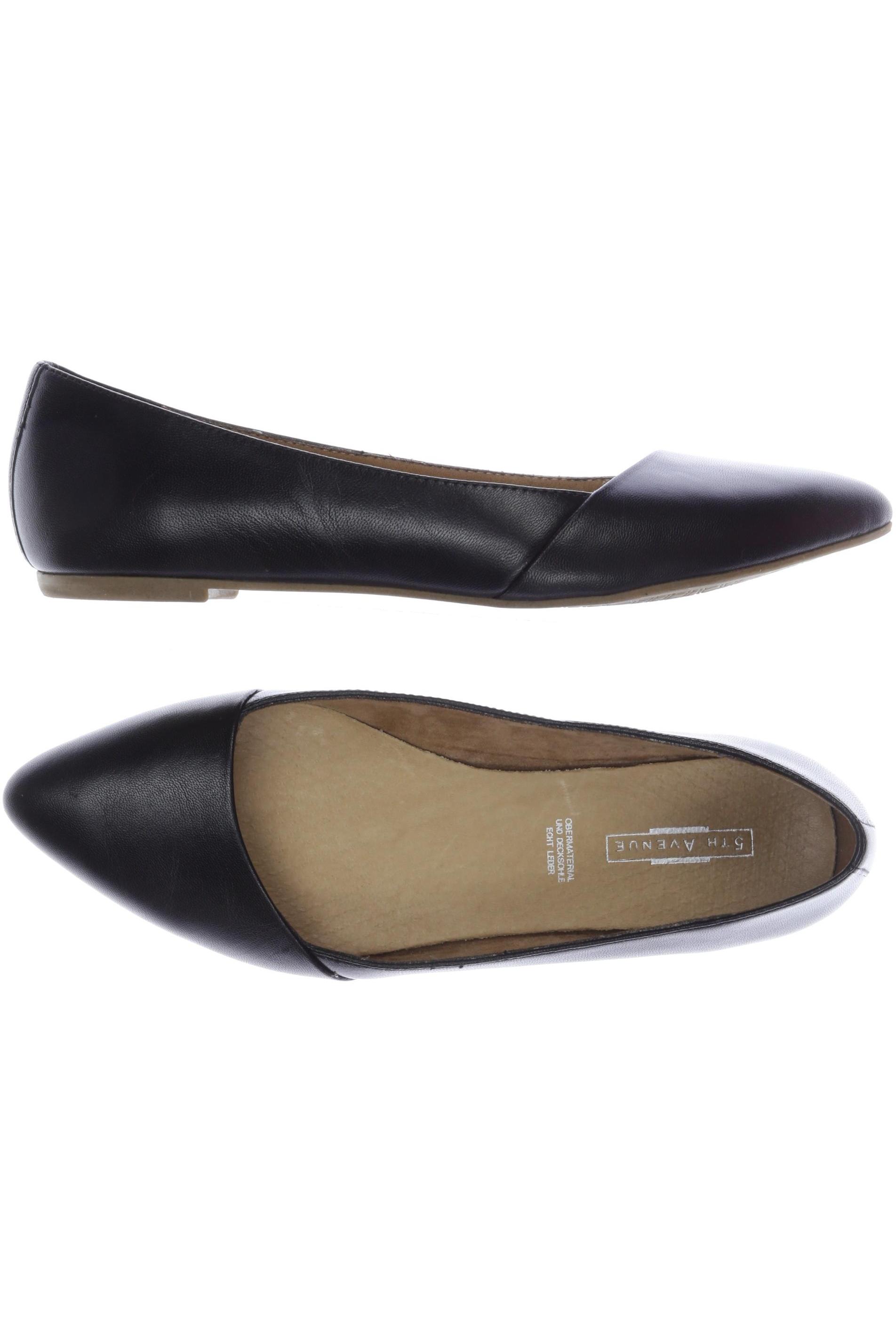 

5th Avenue Damen Ballerinas, schwarz, Gr. 37