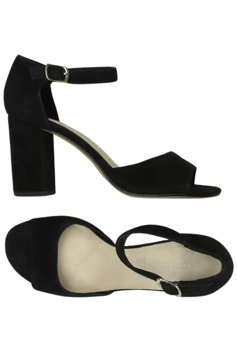 

5th Avenue Damen Sandale, schwarz, Gr. 38