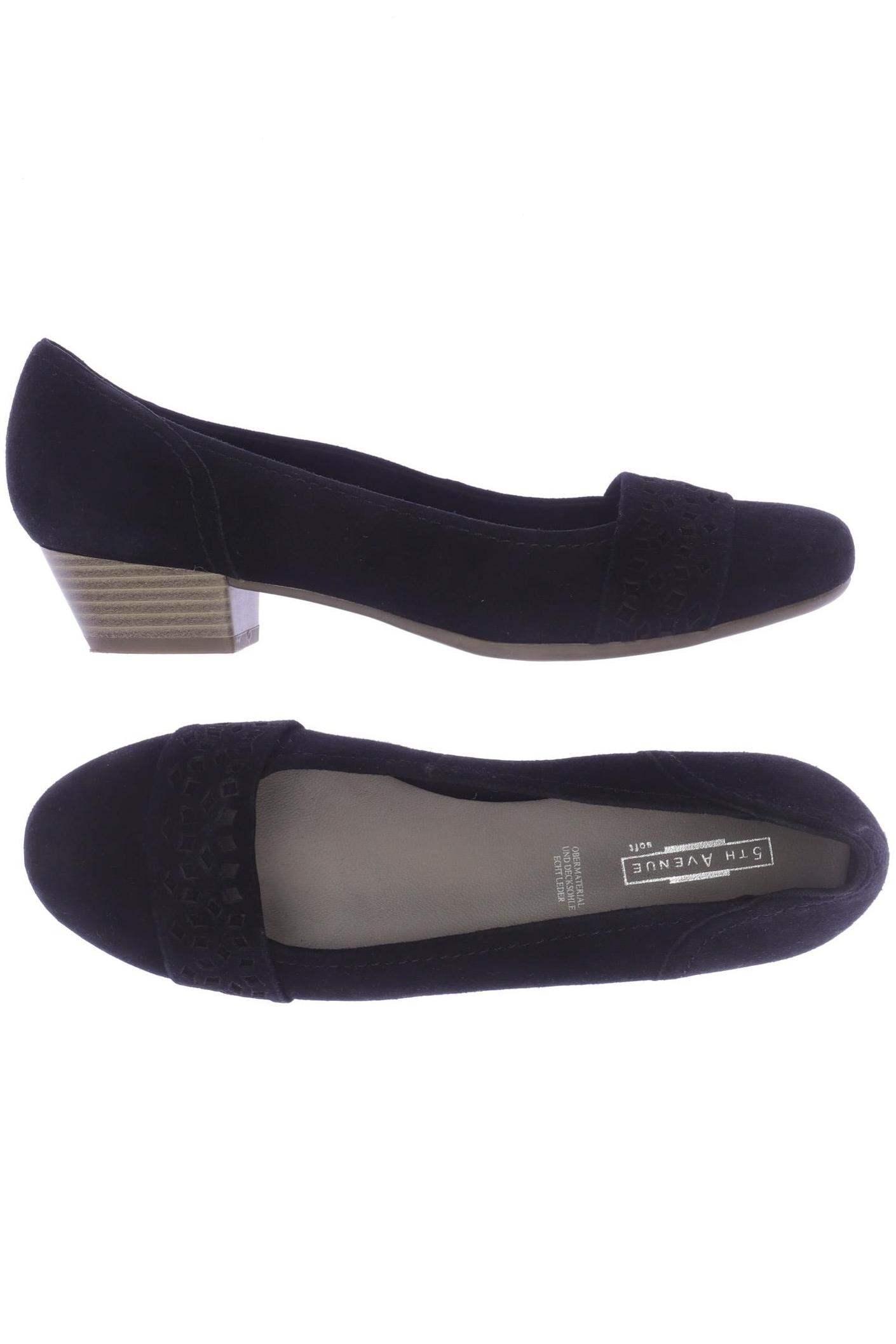 

5th Avenue Damen Ballerinas, schwarz, Gr. 39