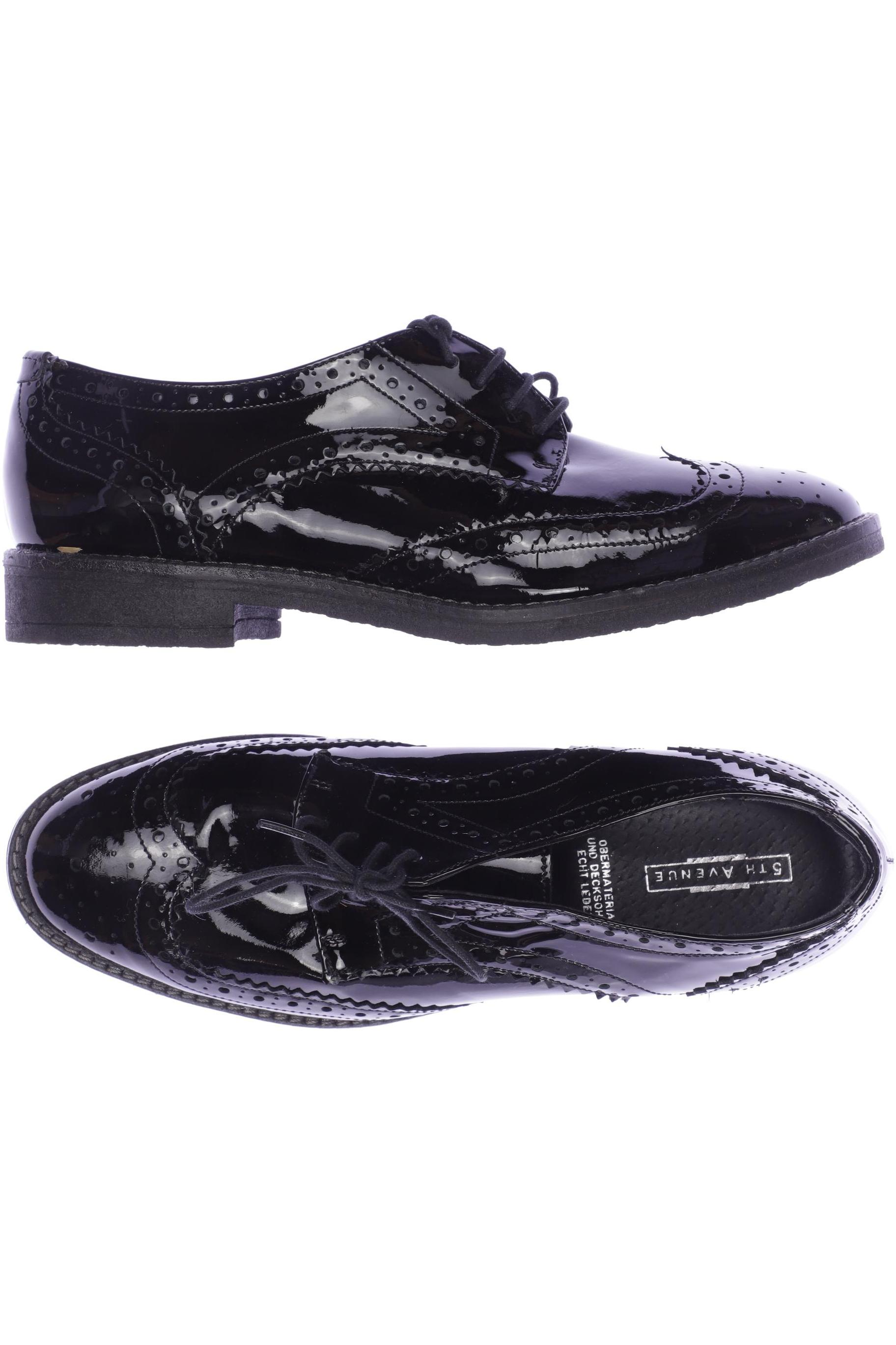 

5th Avenue Damen Halbschuh, schwarz, Gr. 38