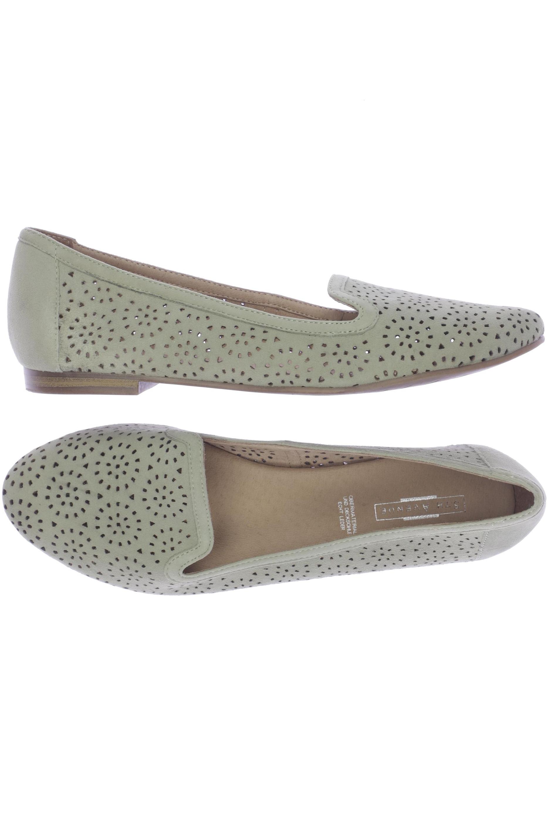 

5th Avenue Damen Ballerinas, grün, Gr. 40