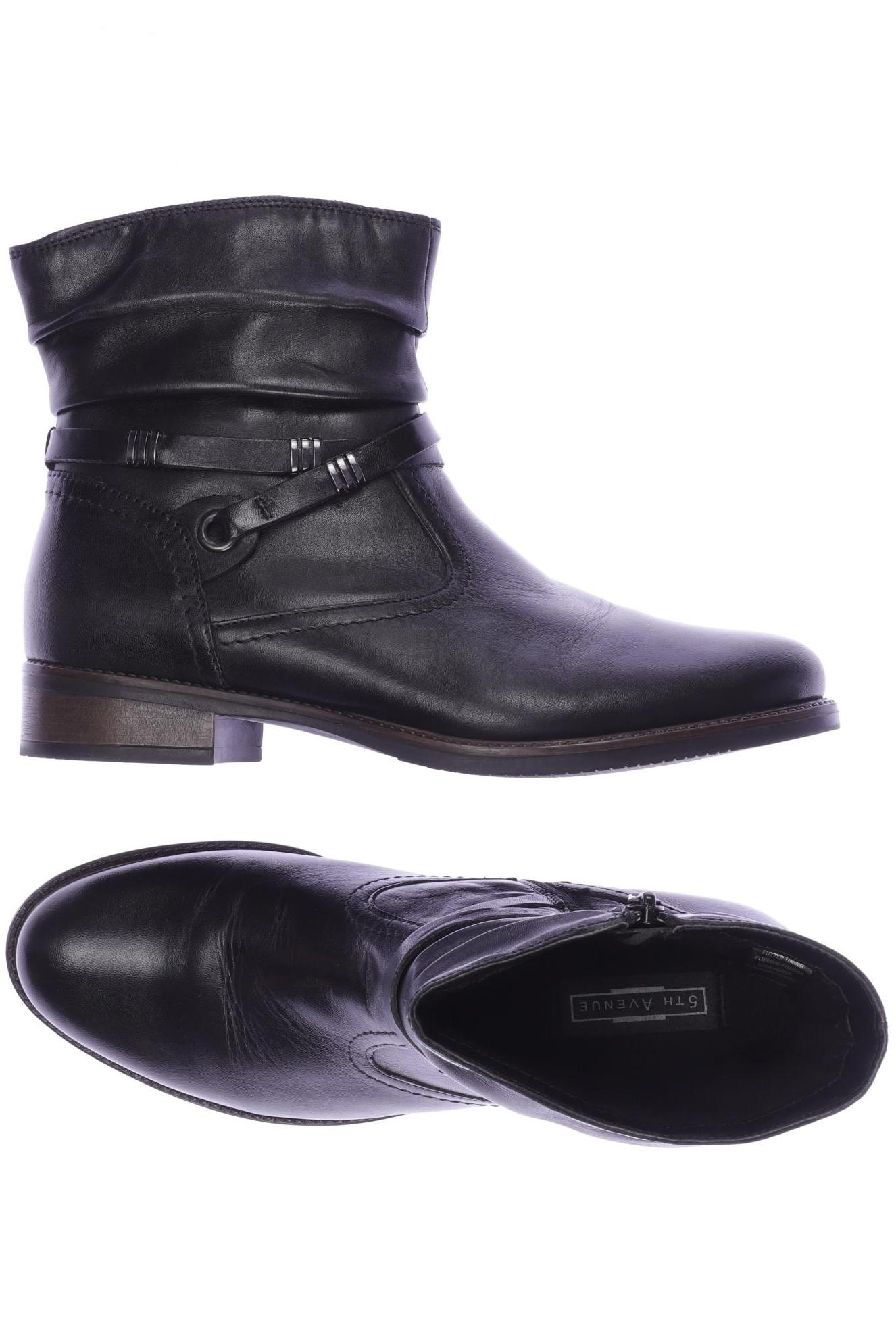 

5th Avenue Damen Stiefelette, schwarz, Gr. 40