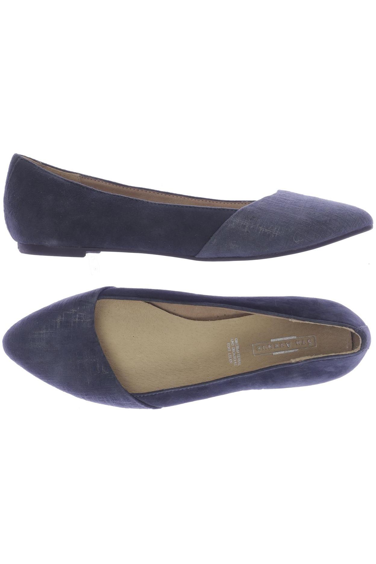 

5th Avenue Damen Ballerinas, blau, Gr. 36