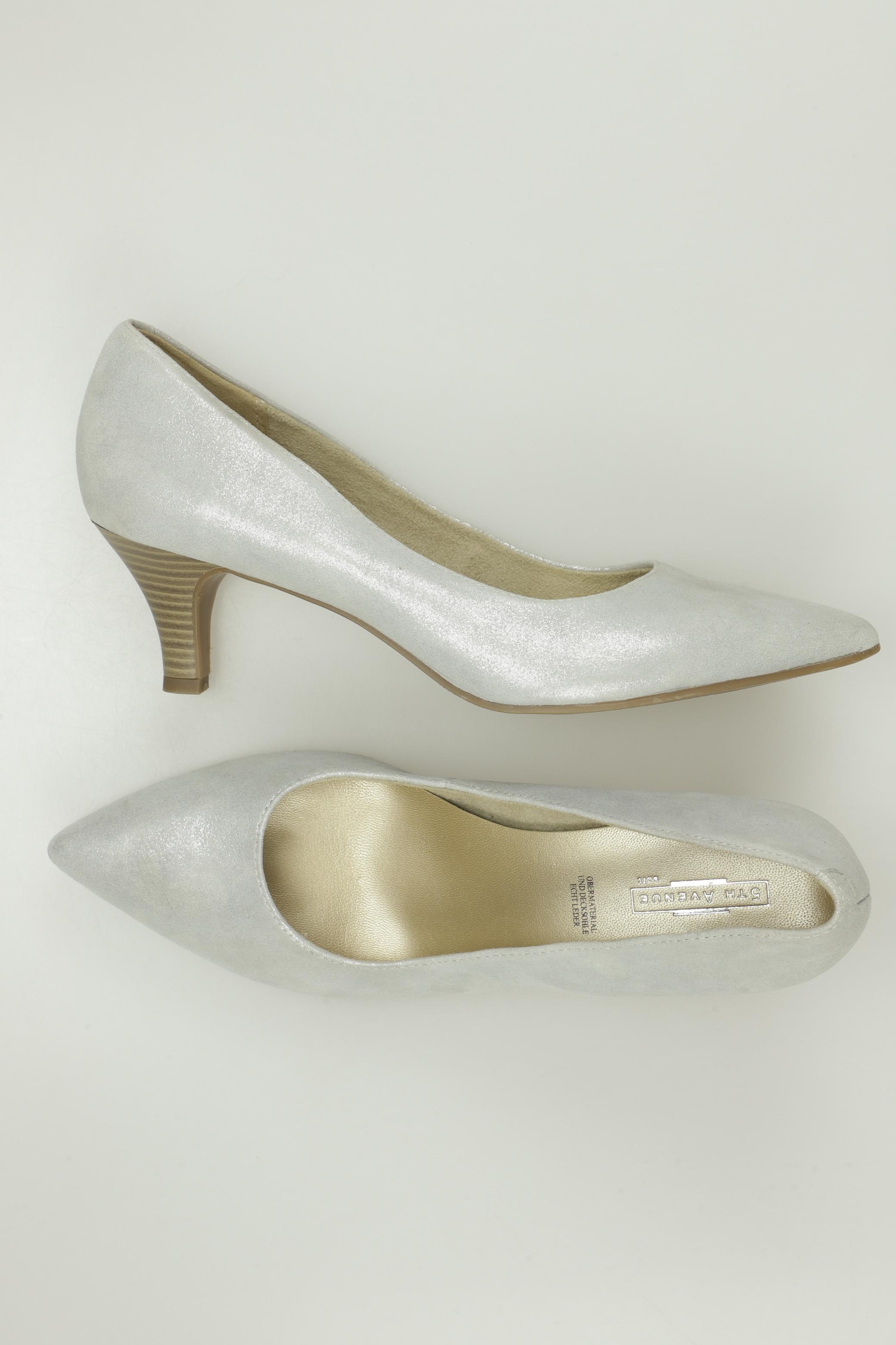 

5th Avenue Damen Pumps, silber, Gr. 39