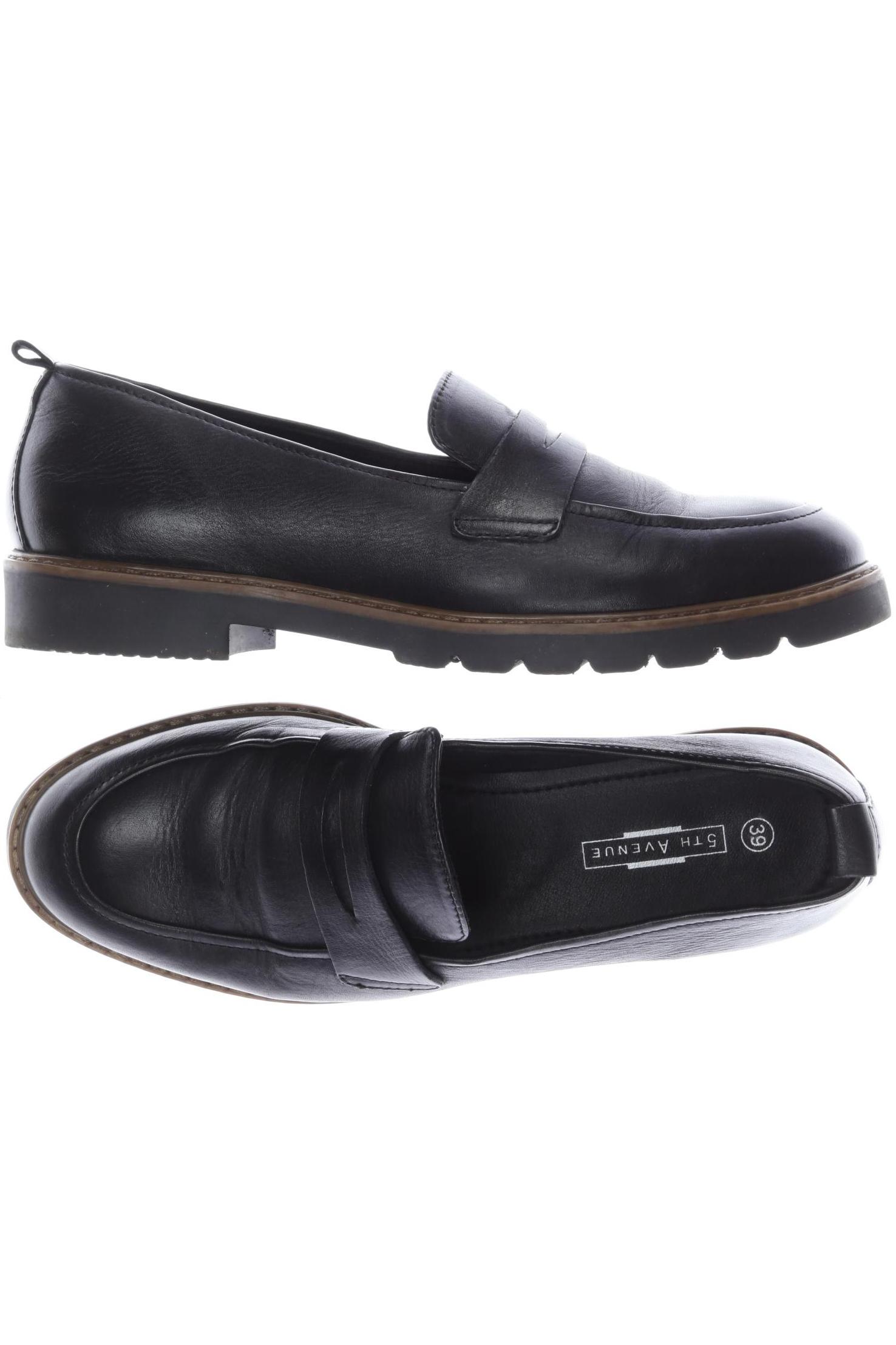 

5th Avenue Damen Halbschuh, schwarz, Gr. 39