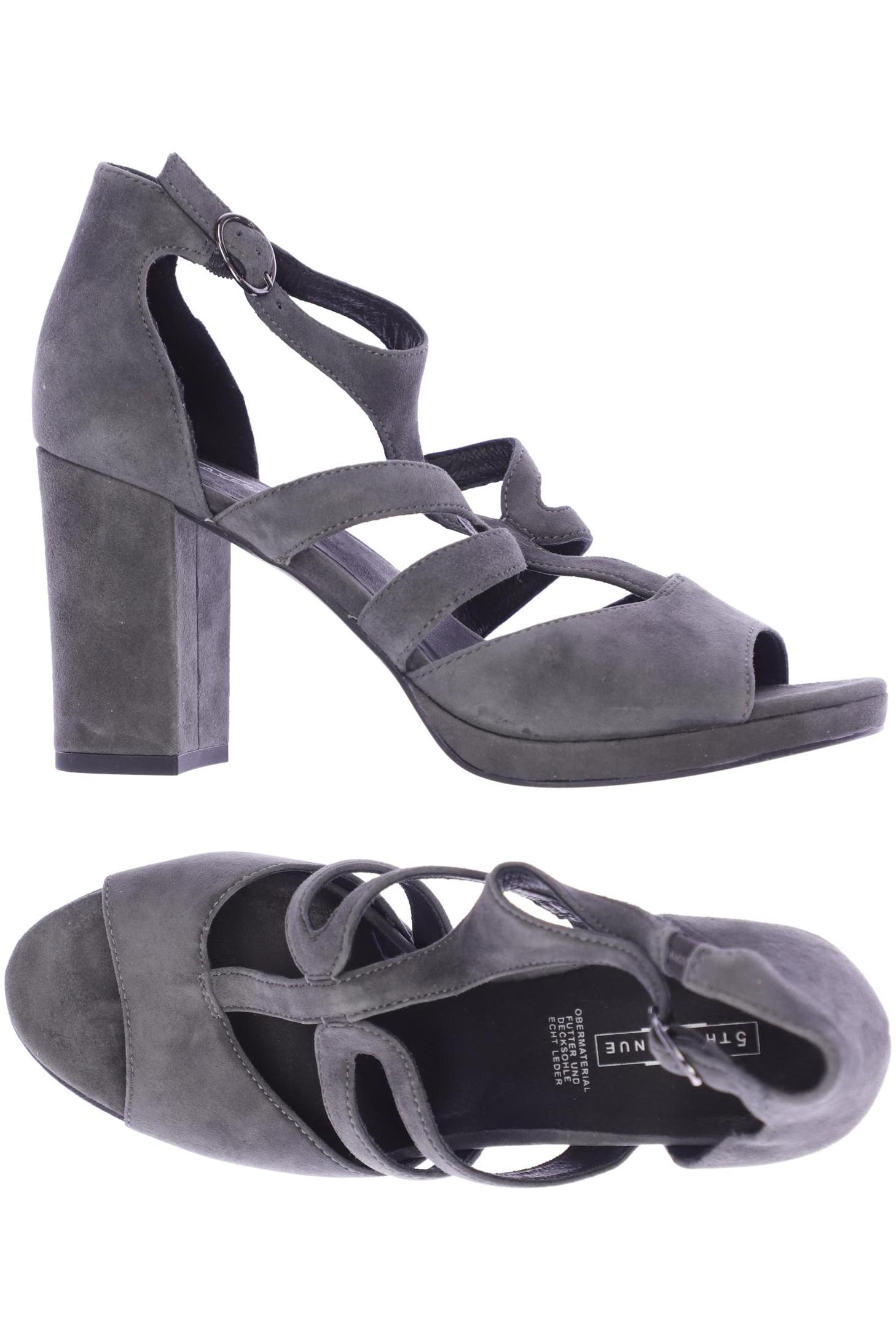 

5th Avenue Damen Sandale, grau, Gr. 40